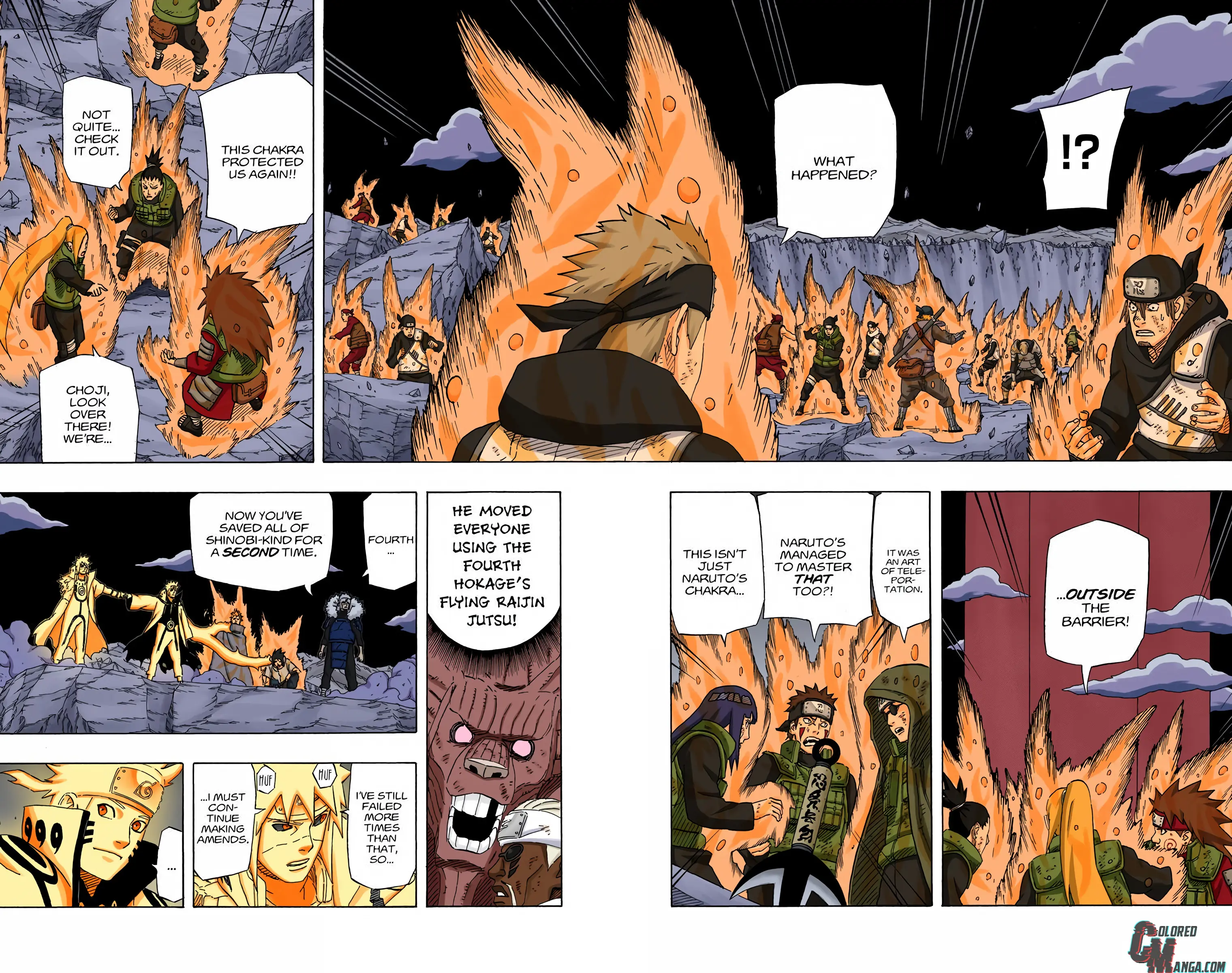 Naruto Colored Manga Online, chapter 644, page 11