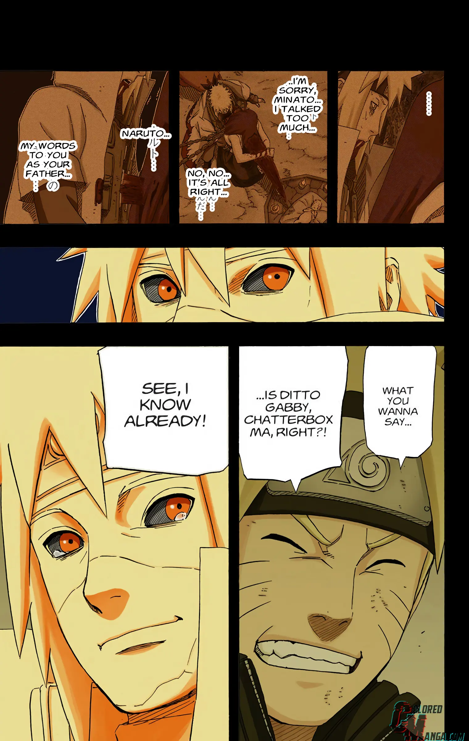 Naruto Colored Manga Online, chapter 644, page 15