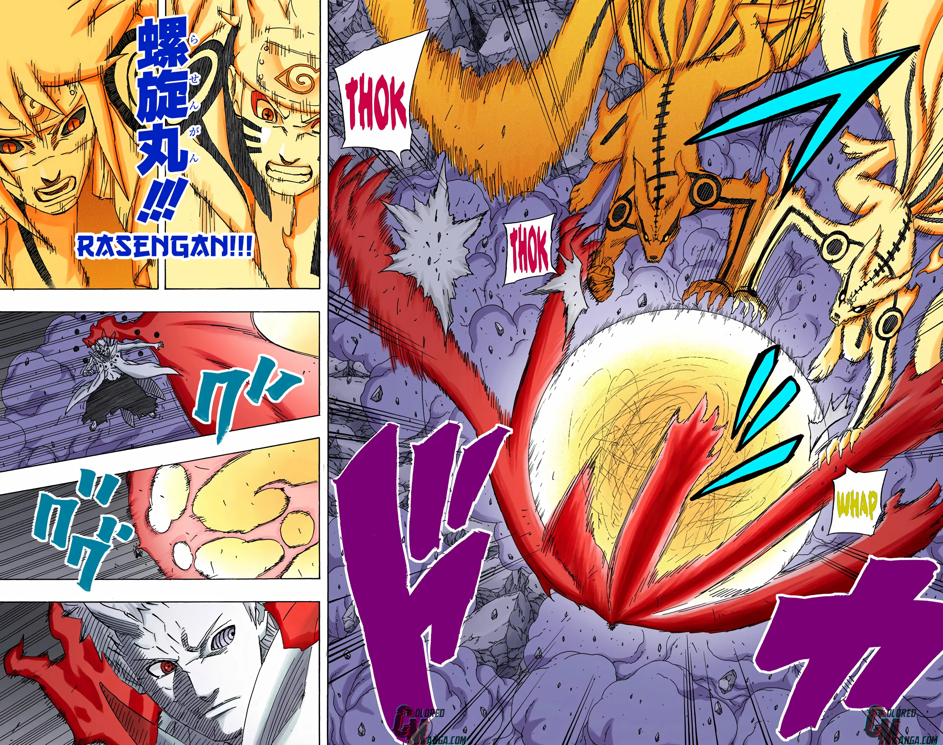 Naruto Colored Manga Online, chapter 645, page 8