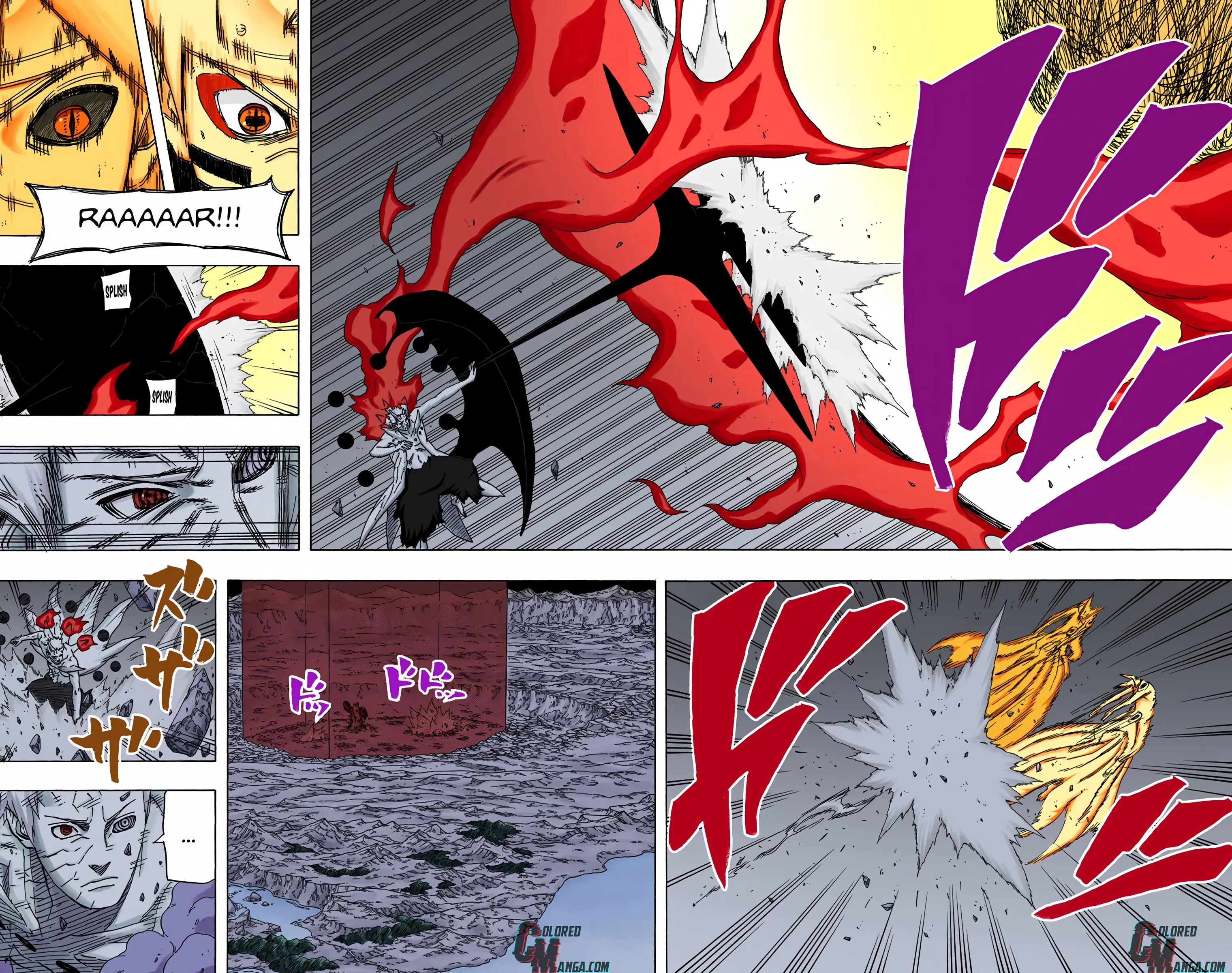 Naruto Colored Manga Online, chapter 645, page 9