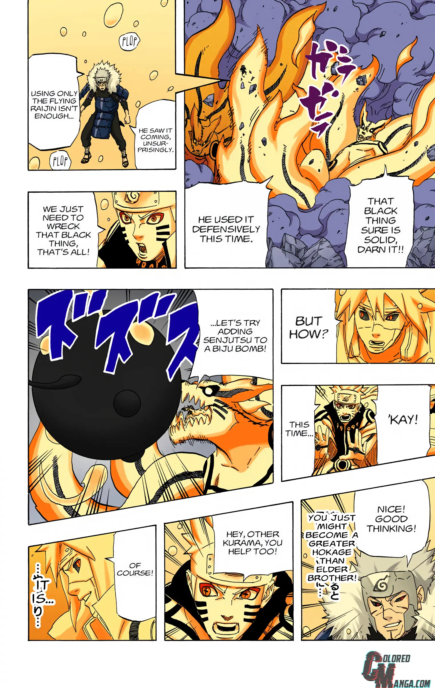 Naruto Colored Manga Online, chapter 645, page 10