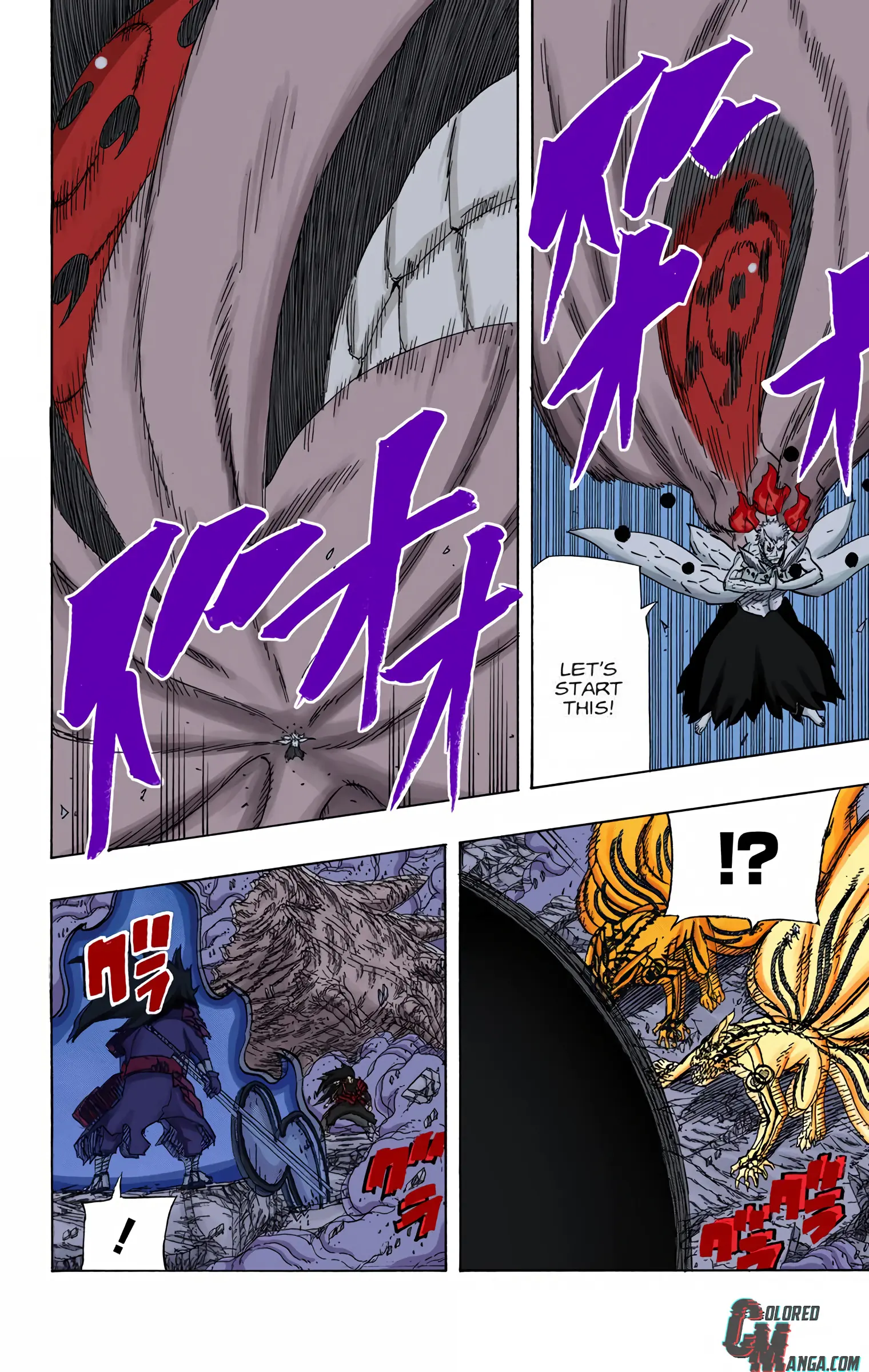 Naruto Colored Manga Online, chapter 645, page 12