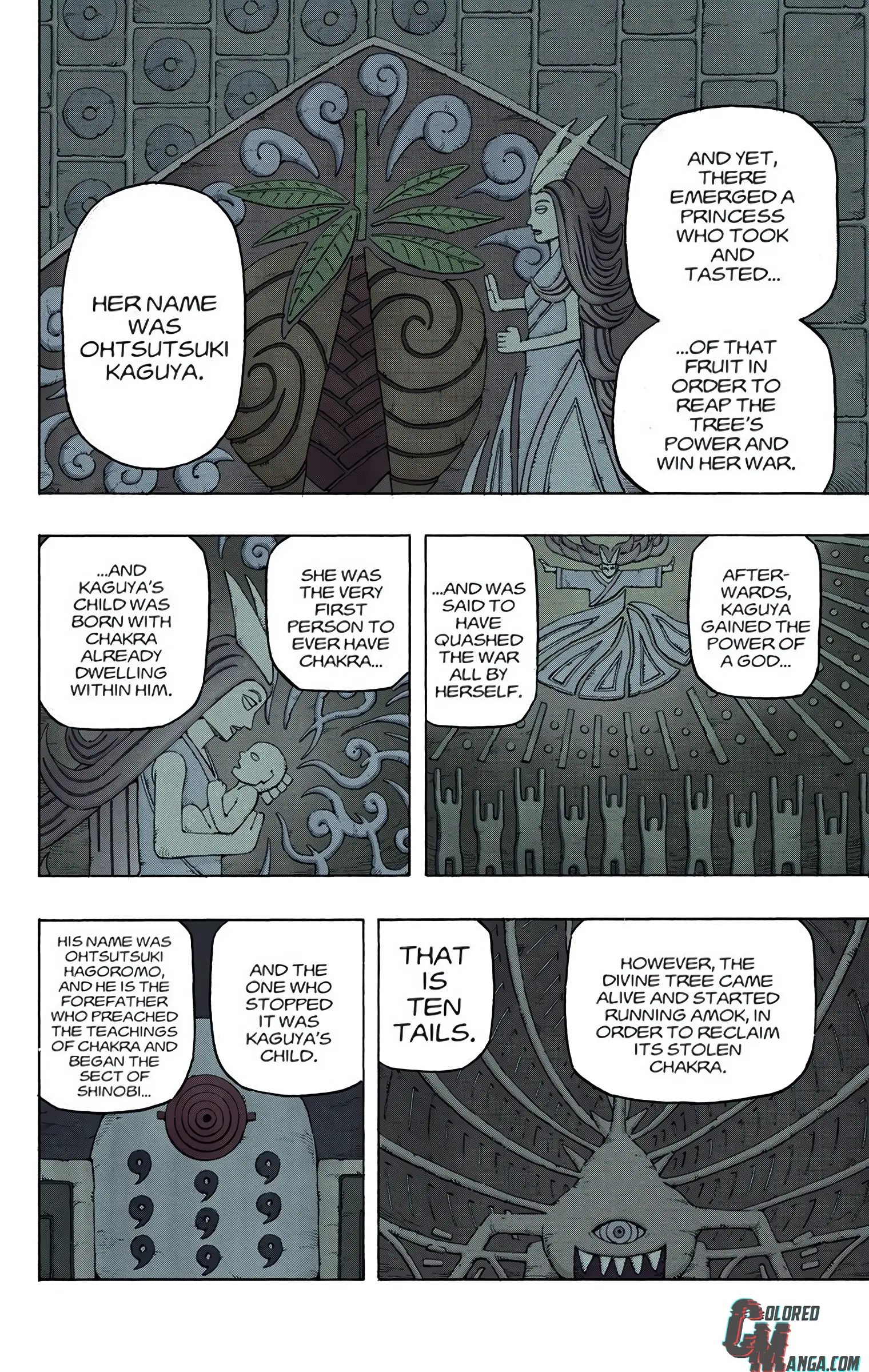 Naruto Colored Manga Online, chapter 646, page 7