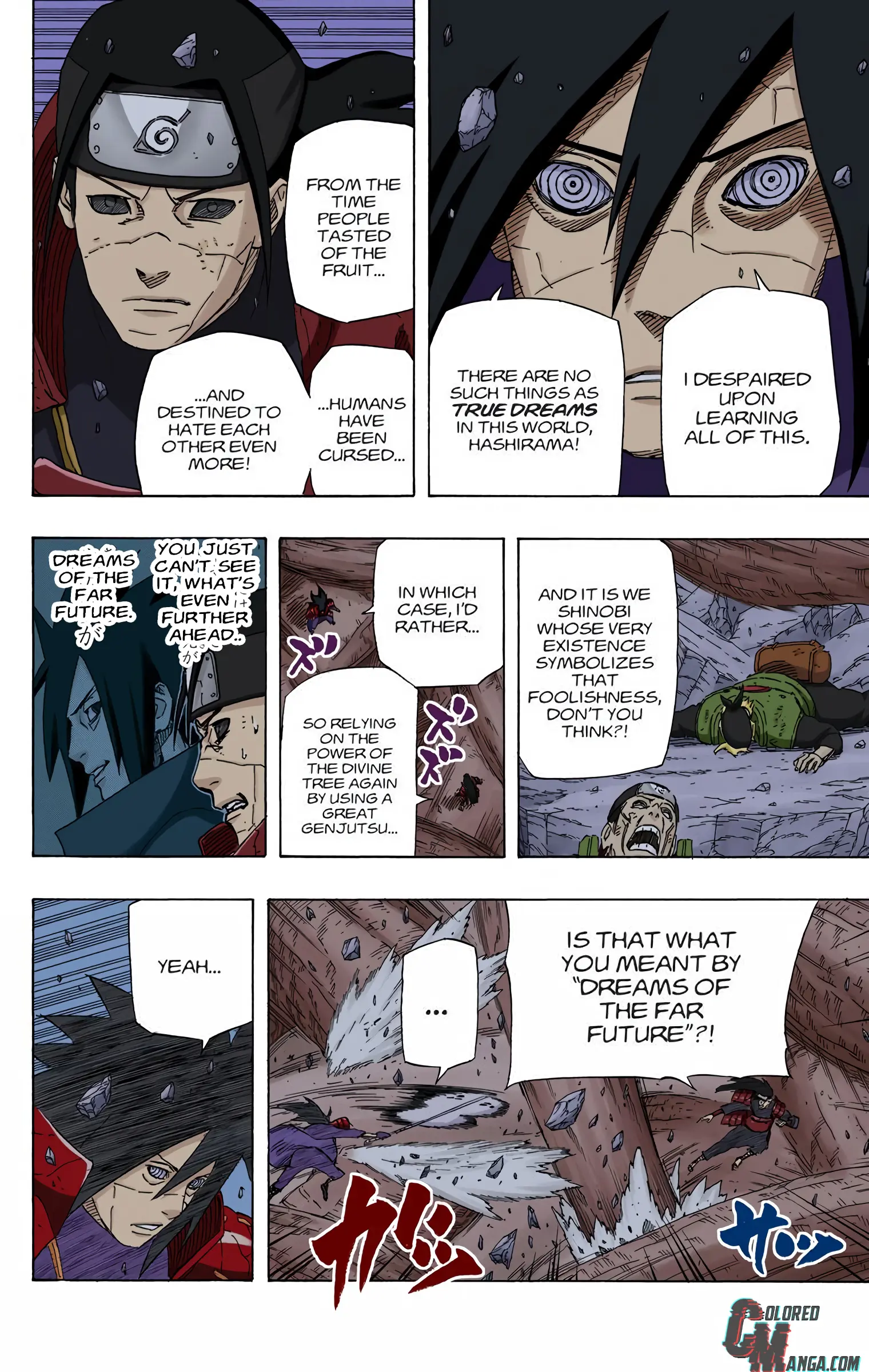 Naruto Colored Manga Online, chapter 646, page 9