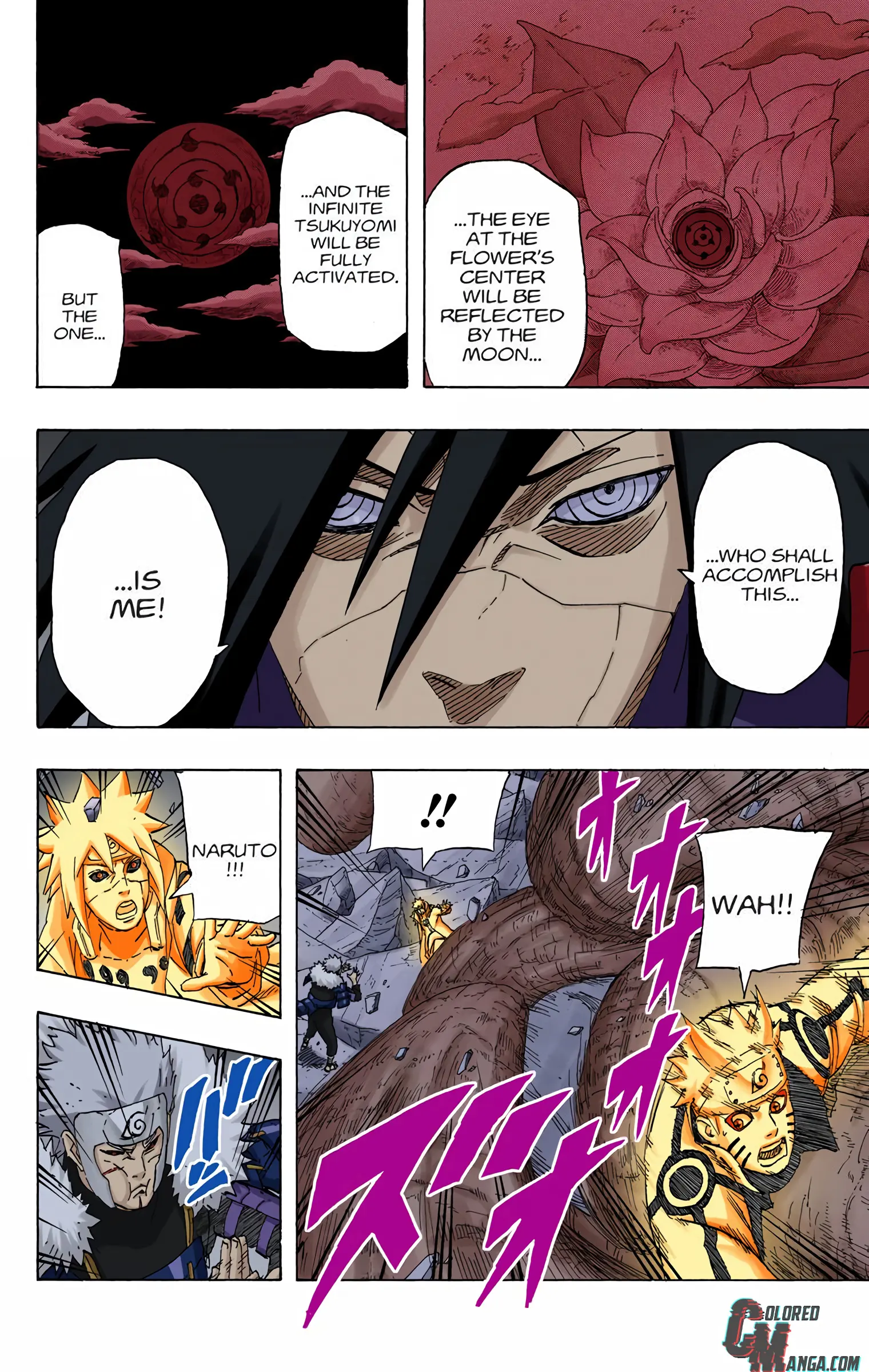 Naruto Colored Manga Online, chapter 646, page 11