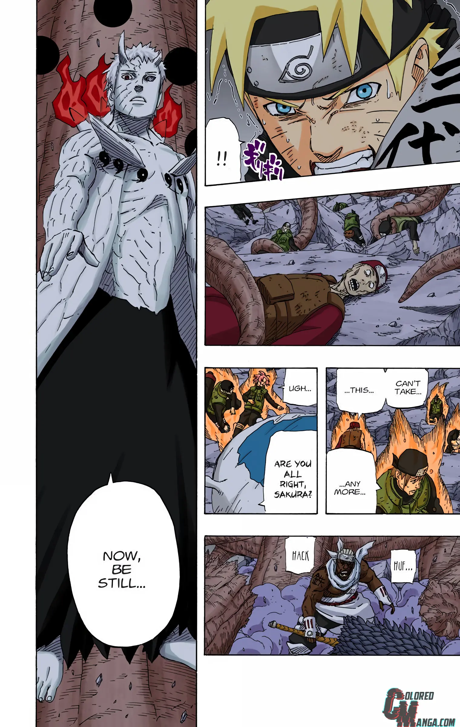 Naruto Colored Manga Online, chapter 646, page 15