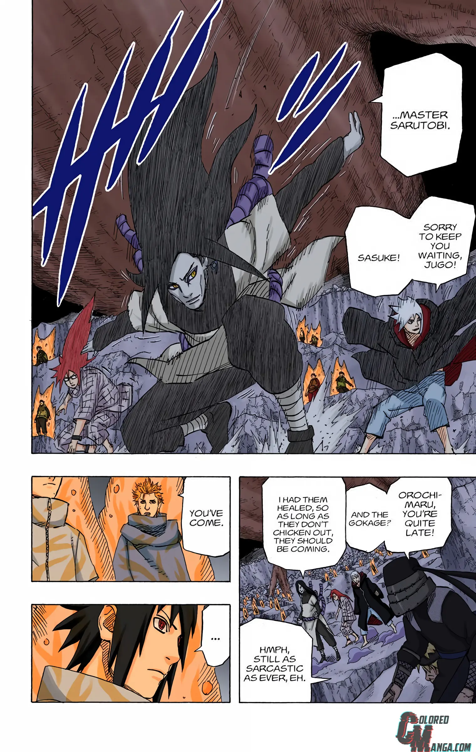 Naruto Colored Manga Online, chapter 647, page 6