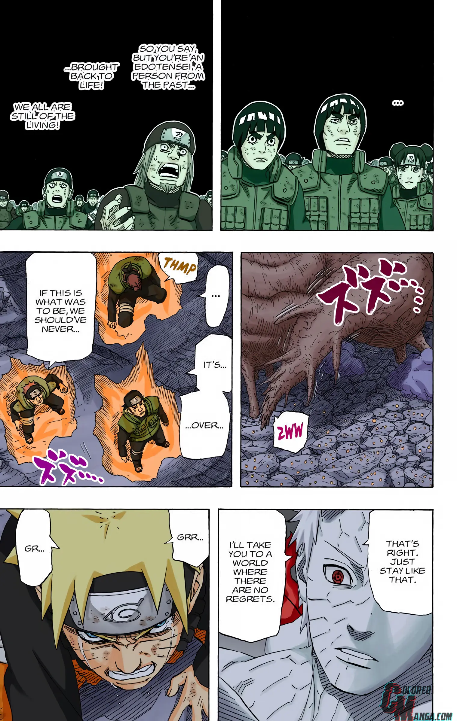 Naruto Colored Manga Online, chapter 647, page 13