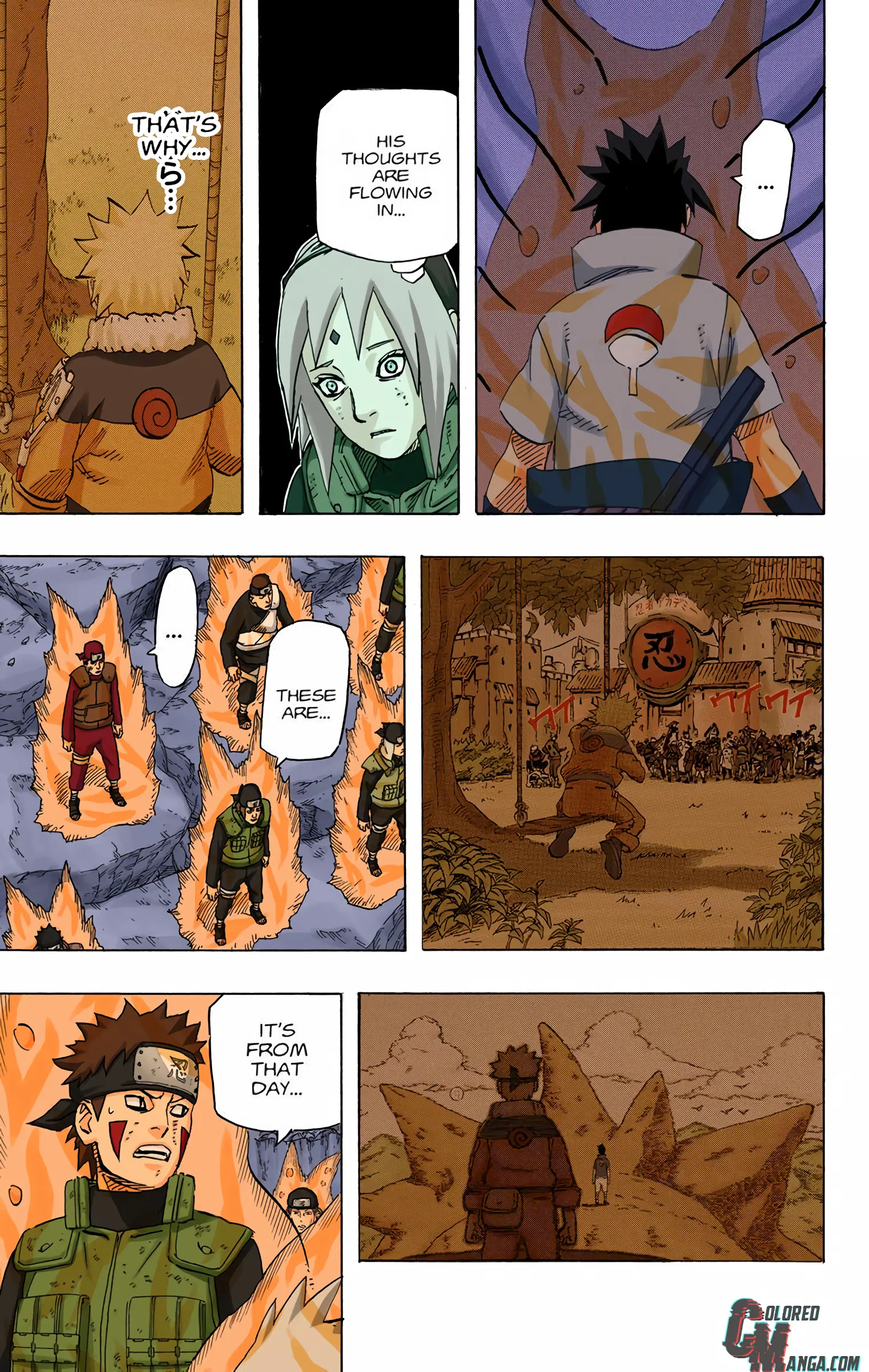 Naruto Colored Manga Online, chapter 647, page 16