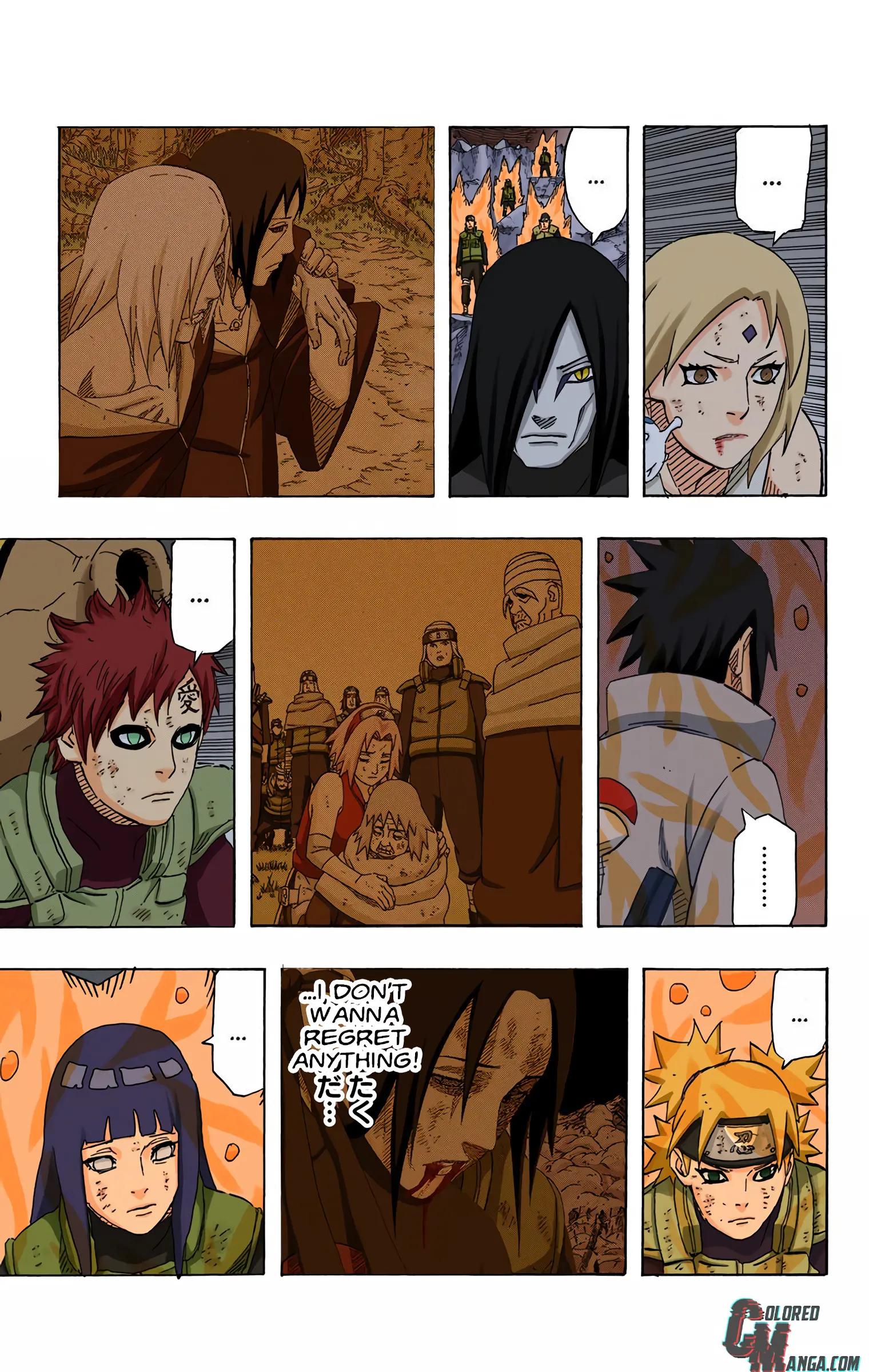 Naruto Colored Manga Online, chapter 647, page 18