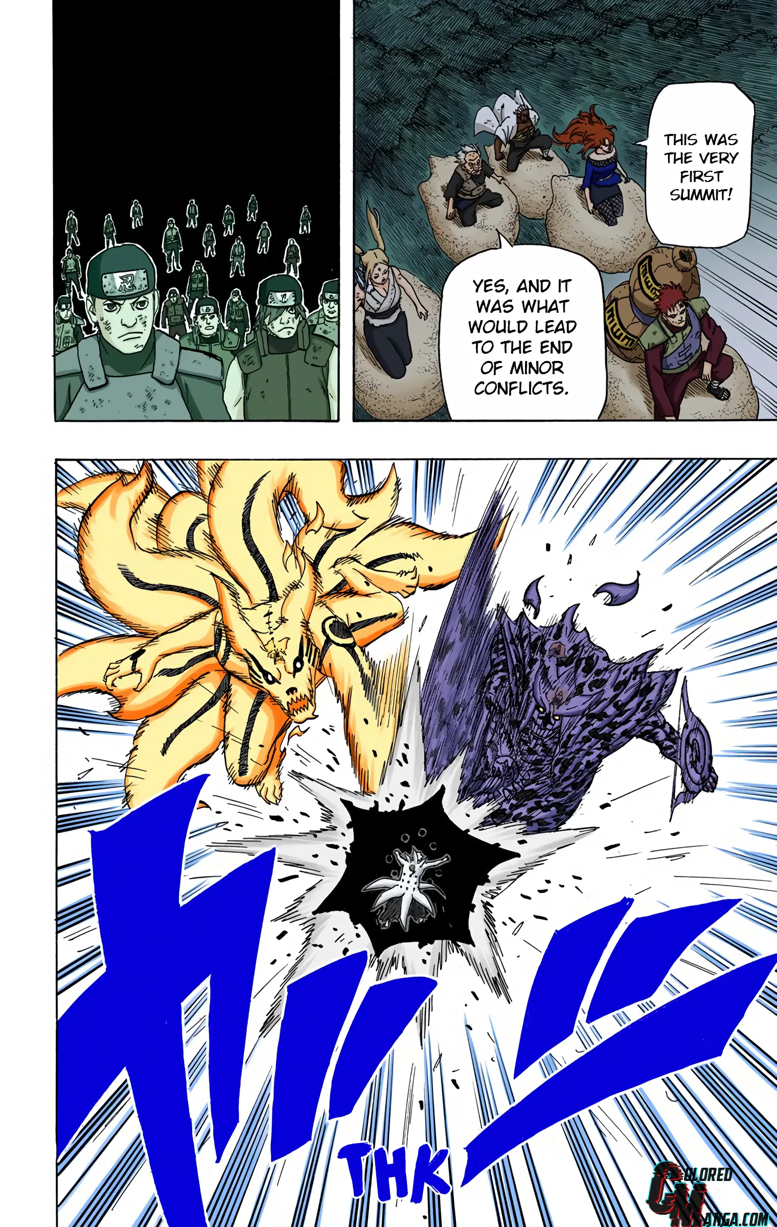 Naruto Colored Manga Online, chapter 648, page 15