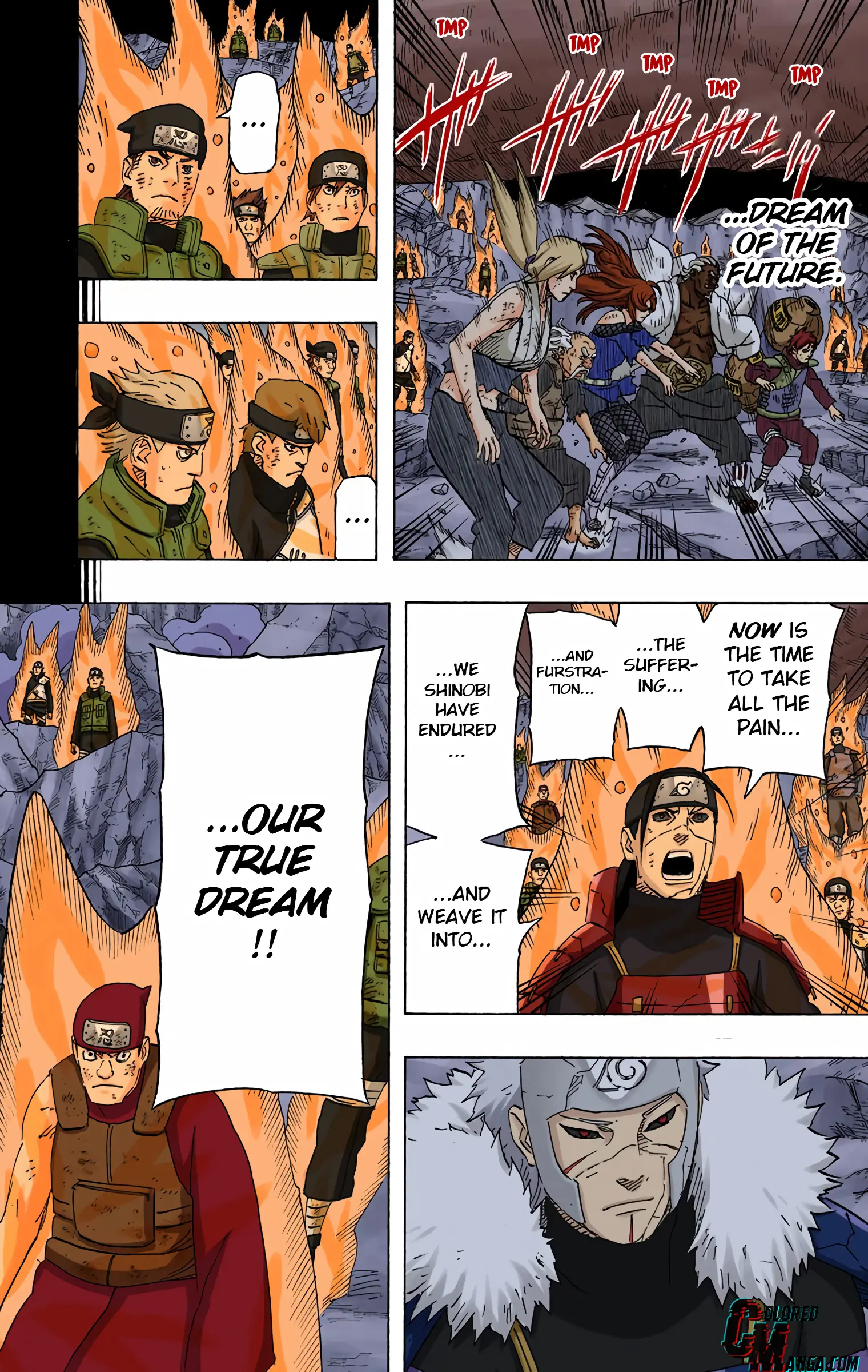 Naruto Colored Manga Online, chapter 648, page 19