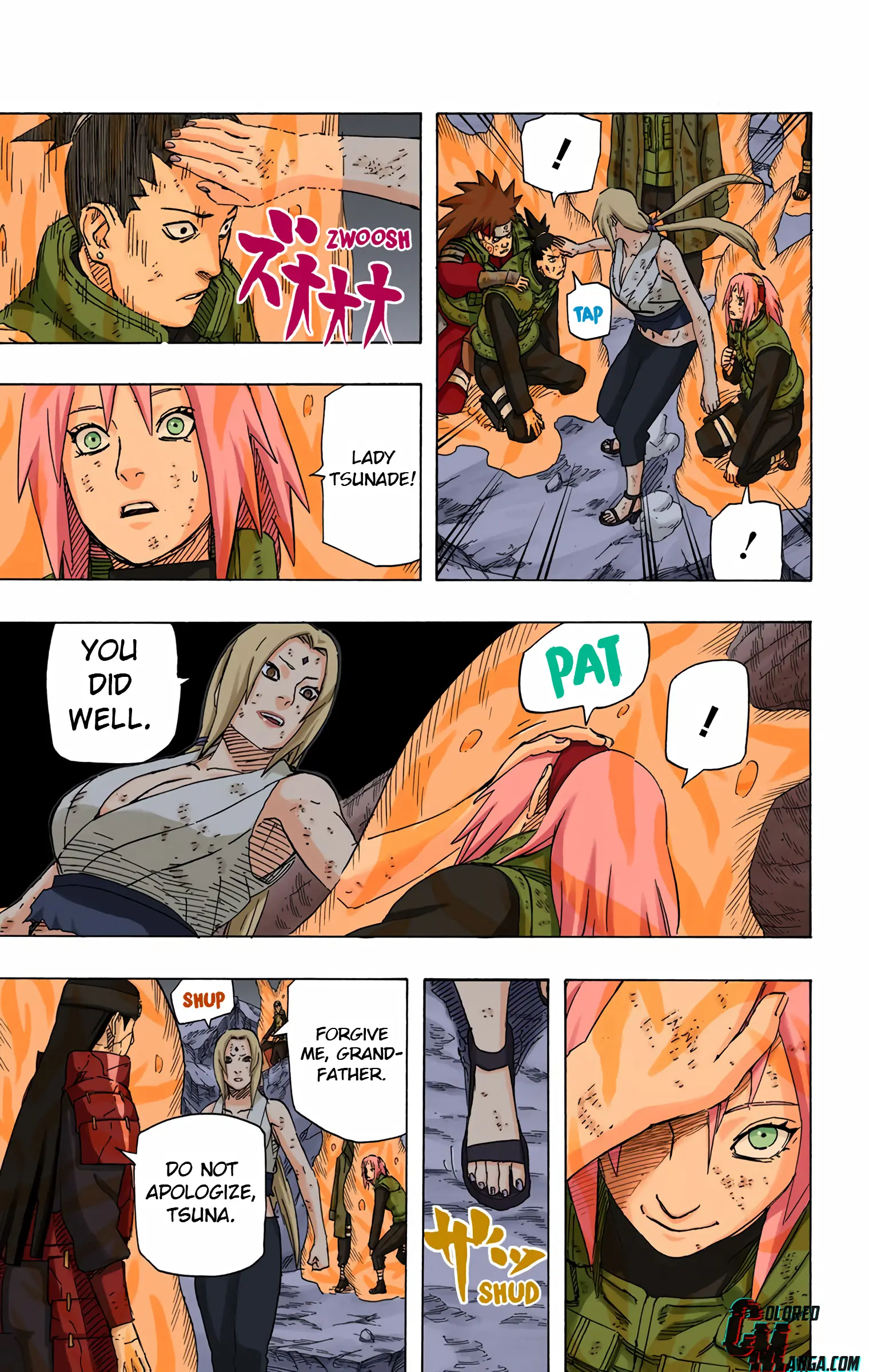 Naruto Colored Manga Online, chapter 649, page 13