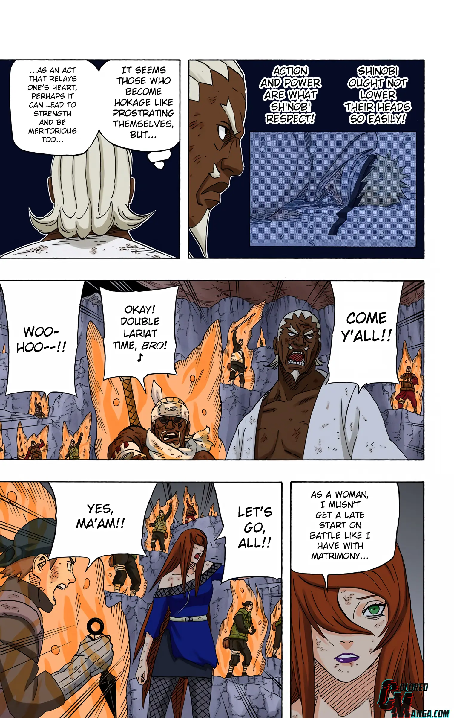 Naruto Colored Manga Online, chapter 649, page 15