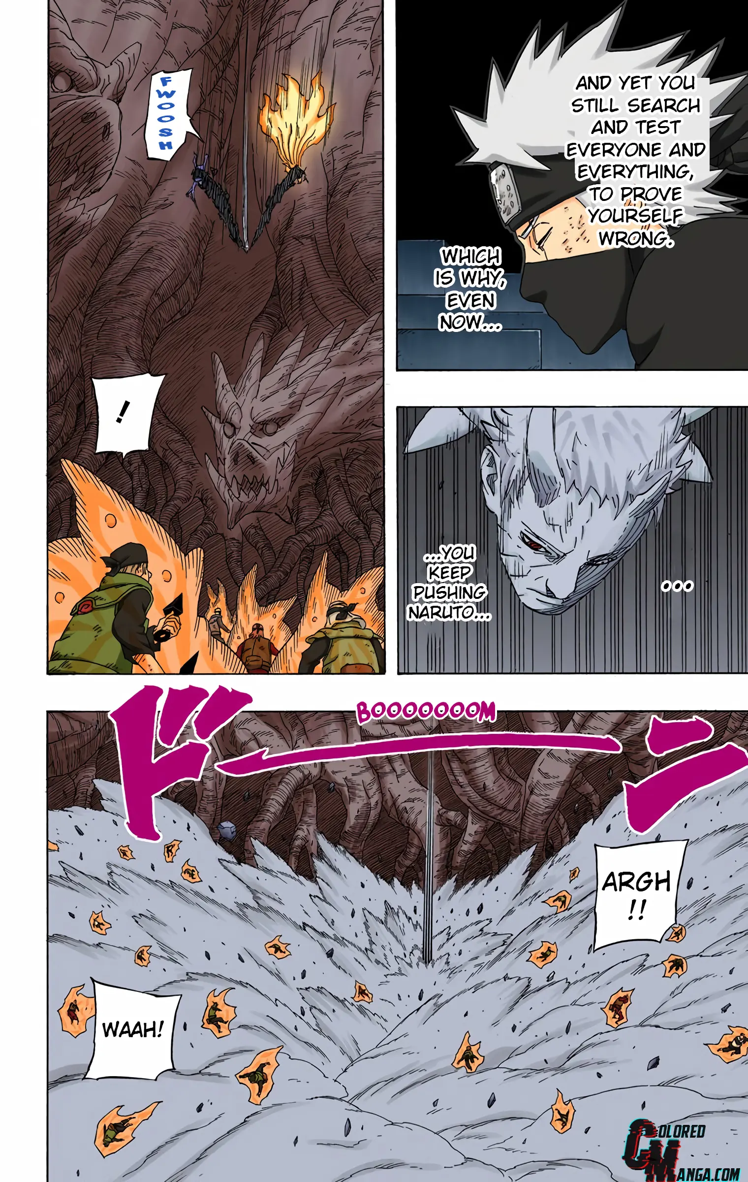 Naruto Colored Manga Online, chapter 650, page 10