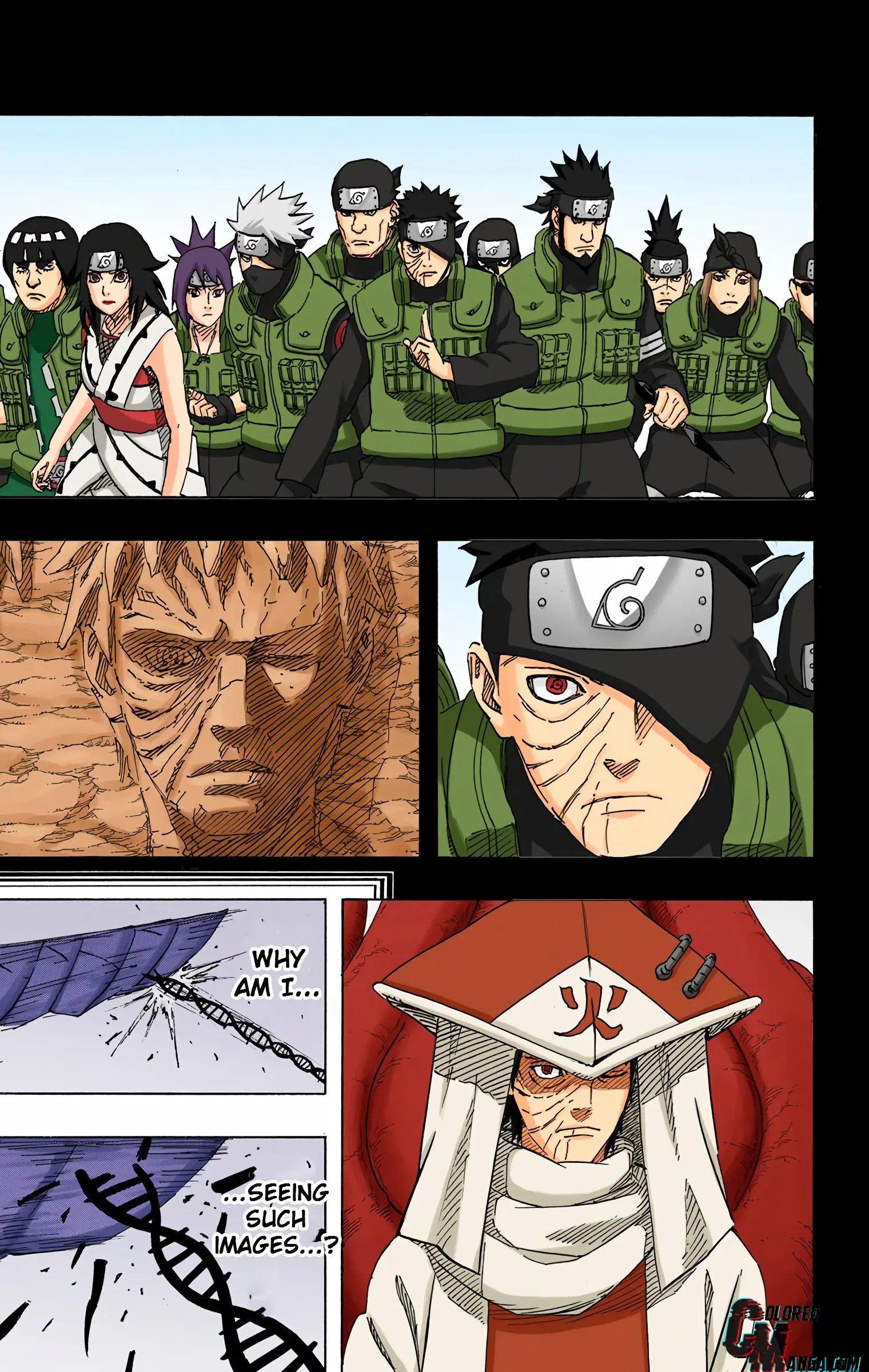 Naruto Colored Manga Online, chapter 651, page 13