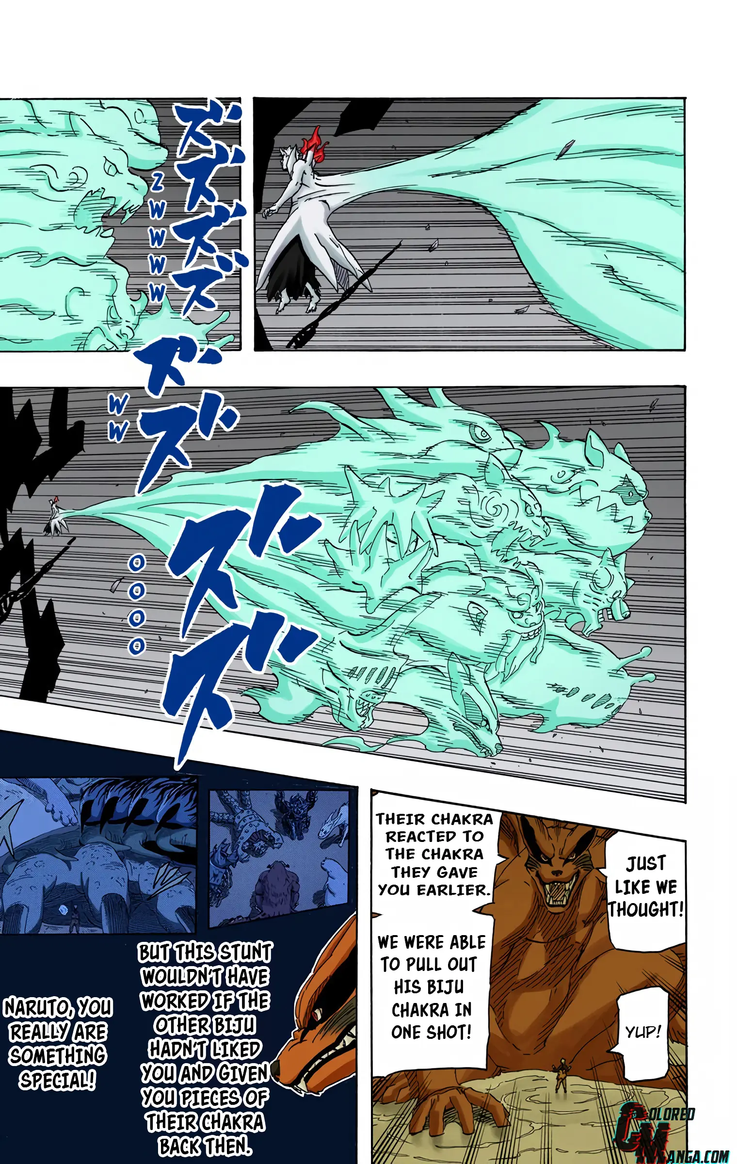 Naruto Colored Manga Online, chapter 652, page 4