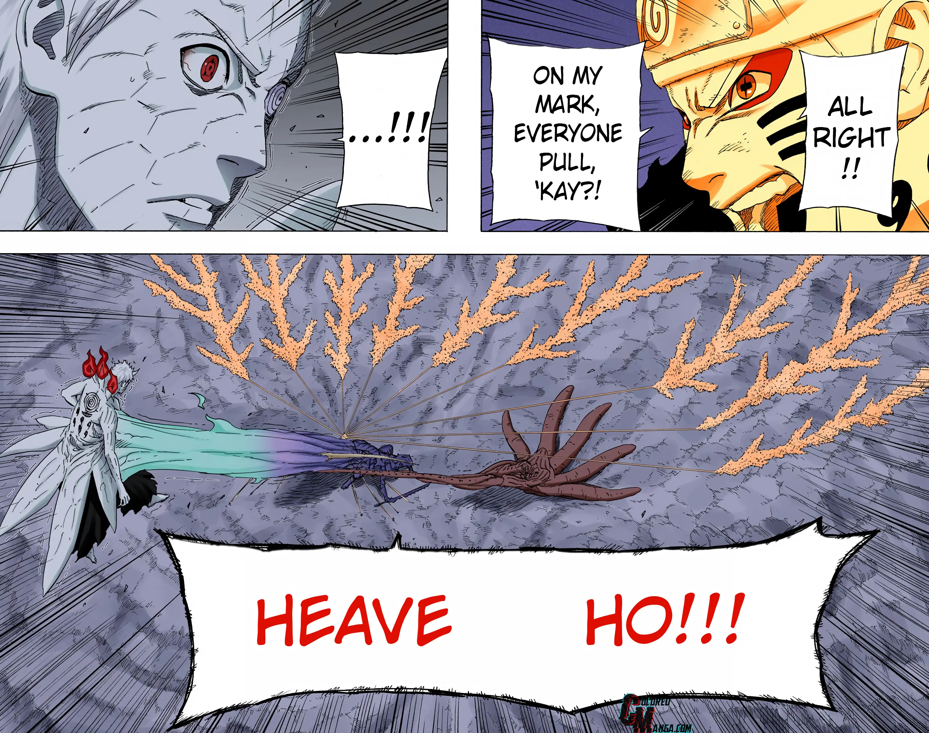 Naruto Colored Manga Online, chapter 652, page 13
