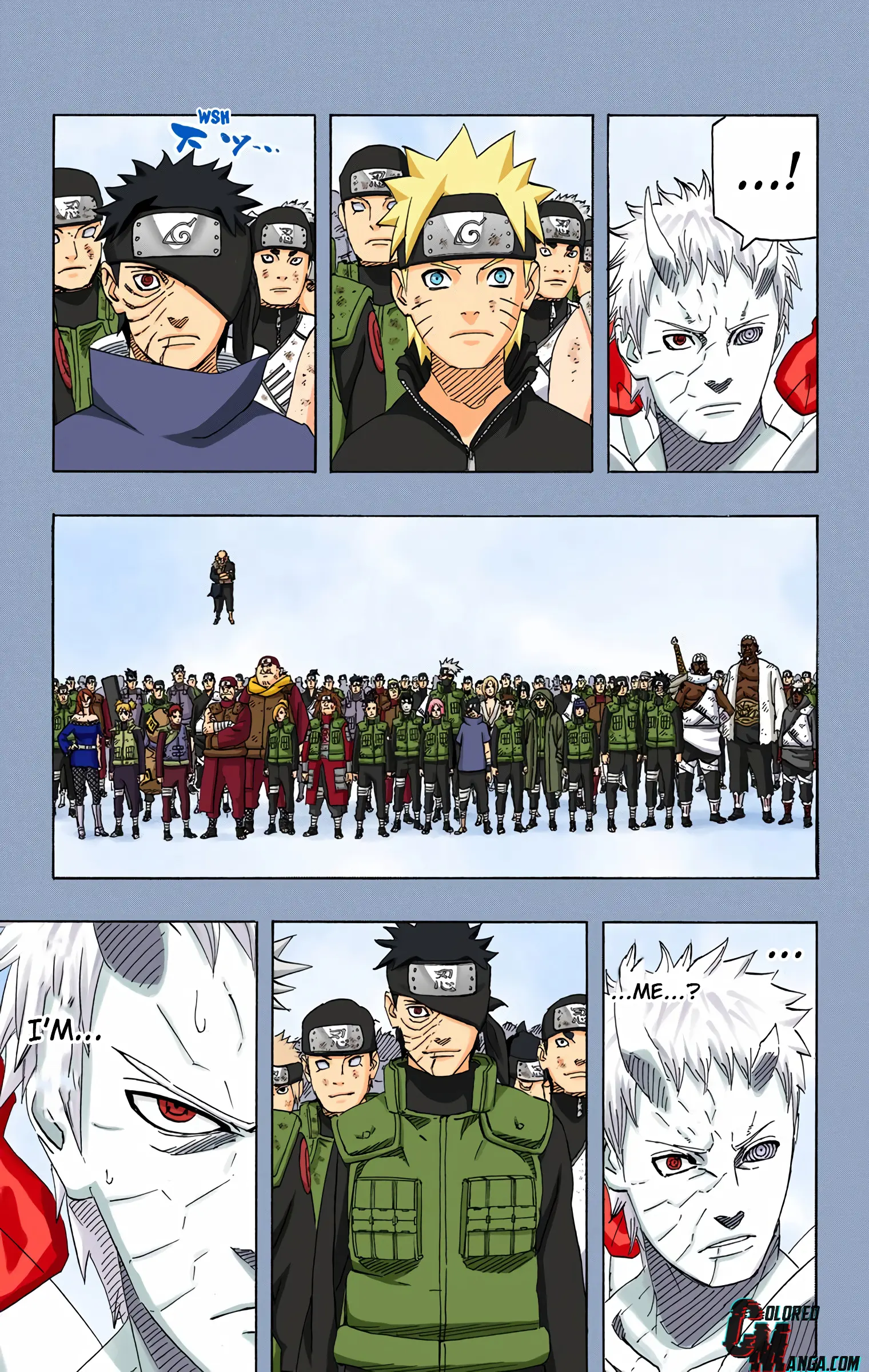 Naruto Colored Manga Online, chapter 652, page 15