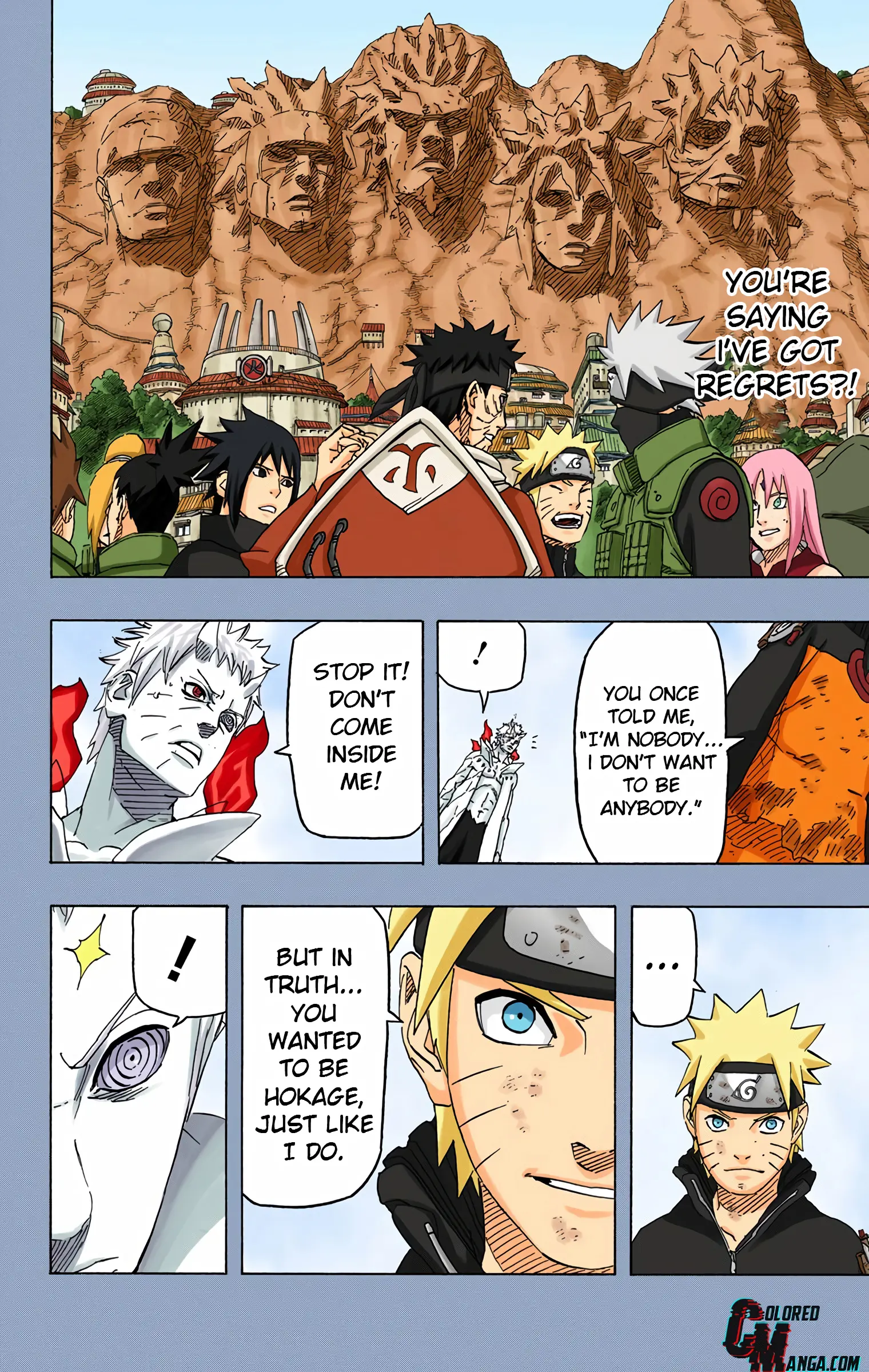Naruto Colored Manga Online, chapter 652, page 16