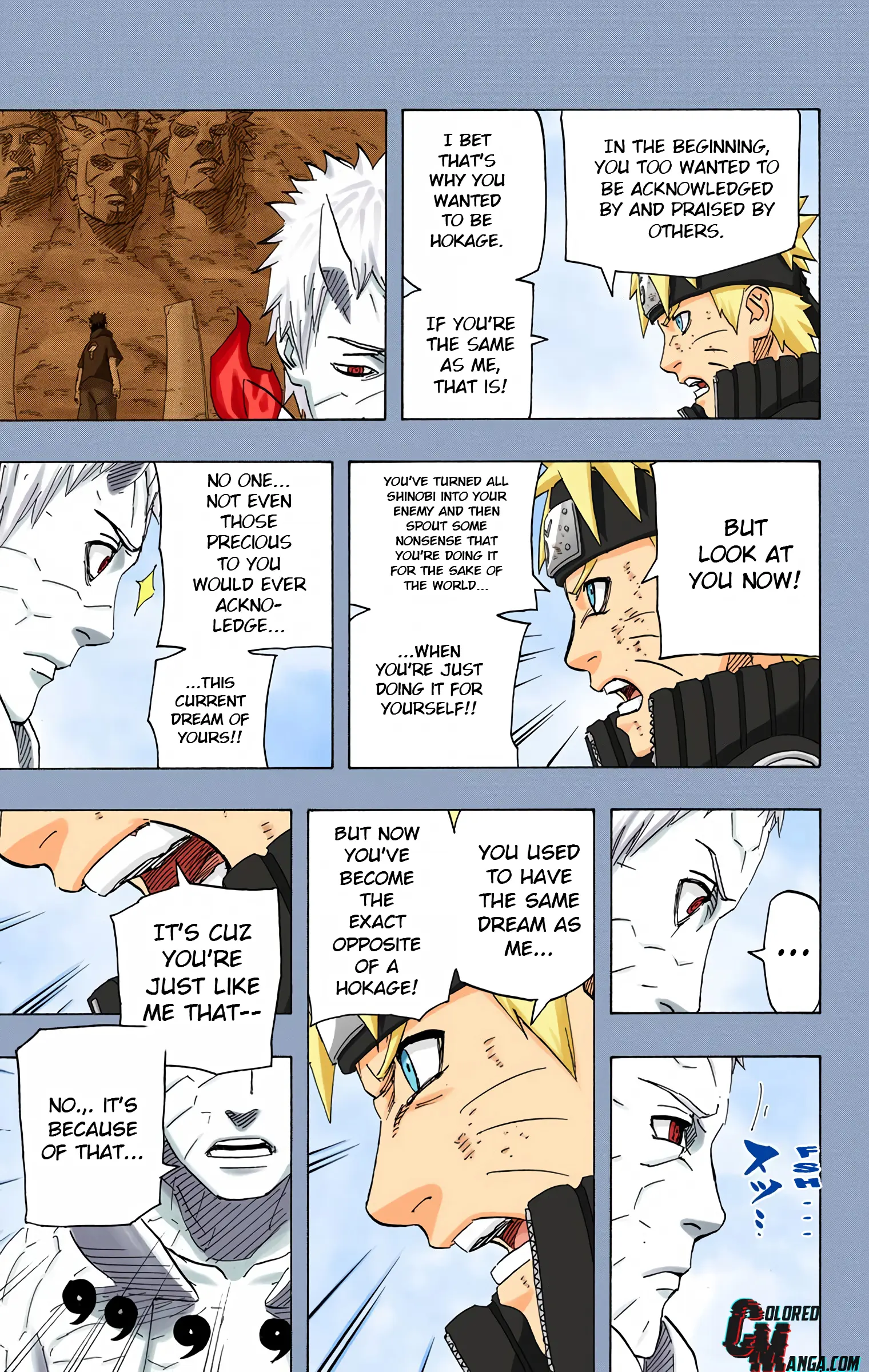 Naruto Colored Manga Online, chapter 653, page 3