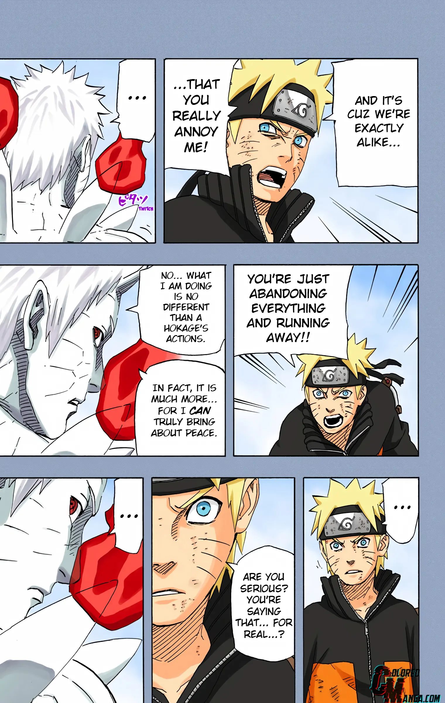 Naruto Colored Manga Online, chapter 653, page 5