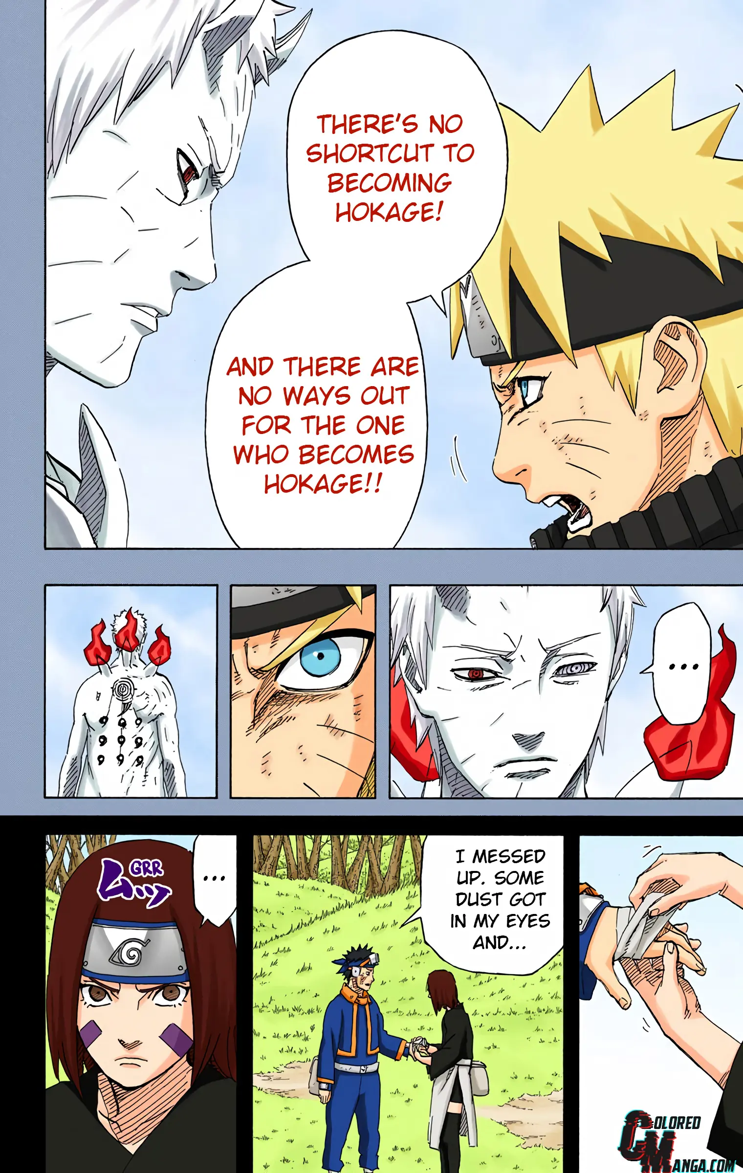 Naruto Colored Manga Online, chapter 653, page 10