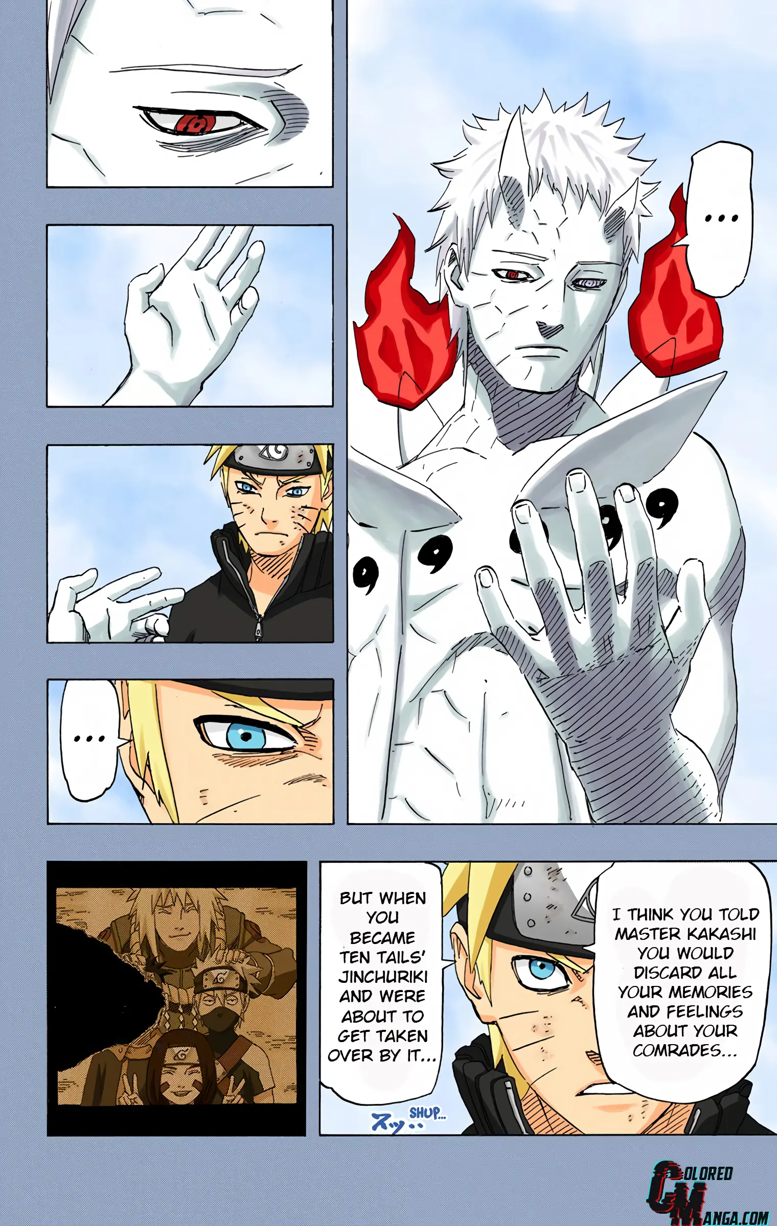 Naruto Colored Manga Online, chapter 653, page 14