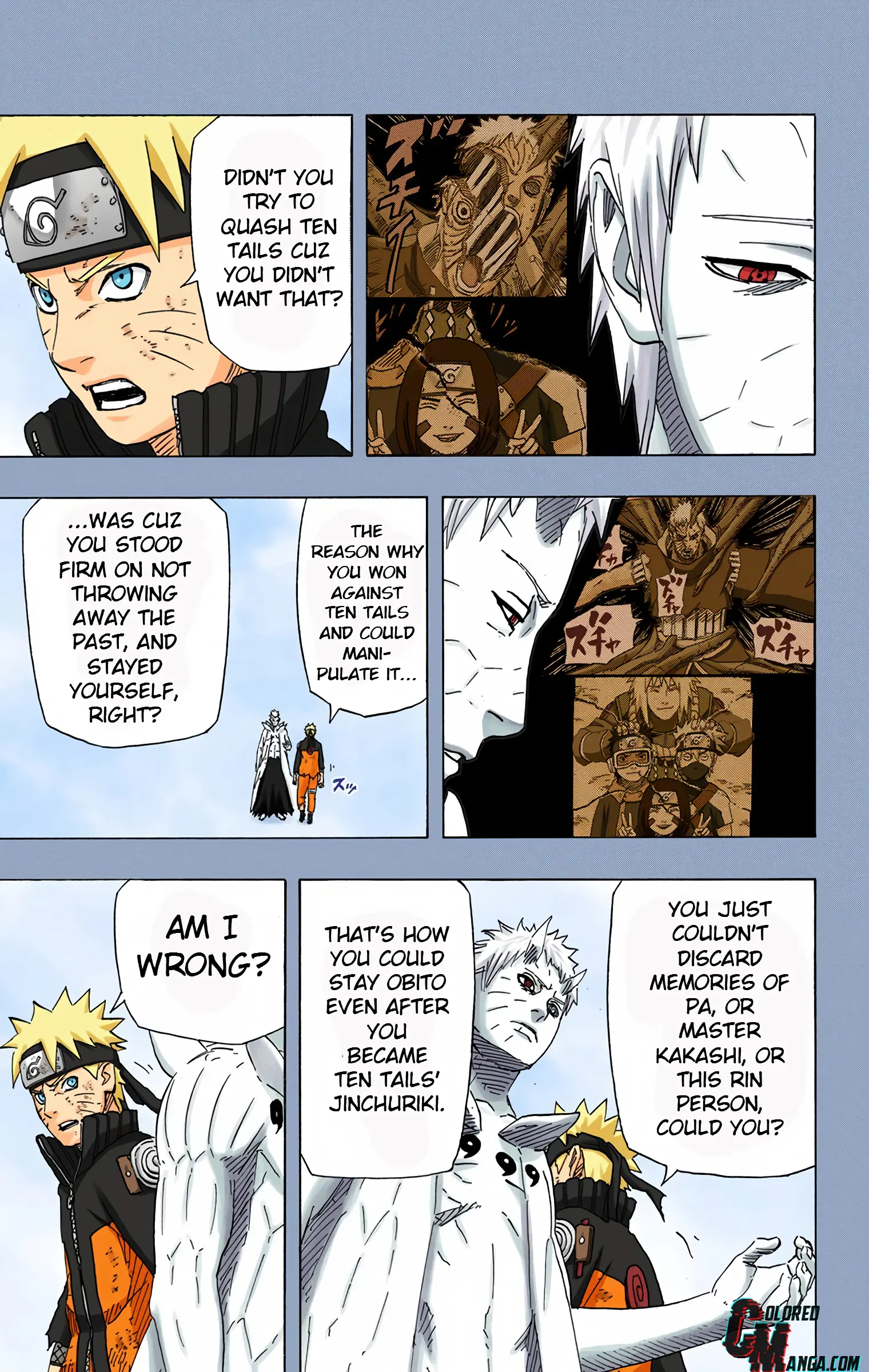 Naruto Colored Manga Online, chapter 653, page 15