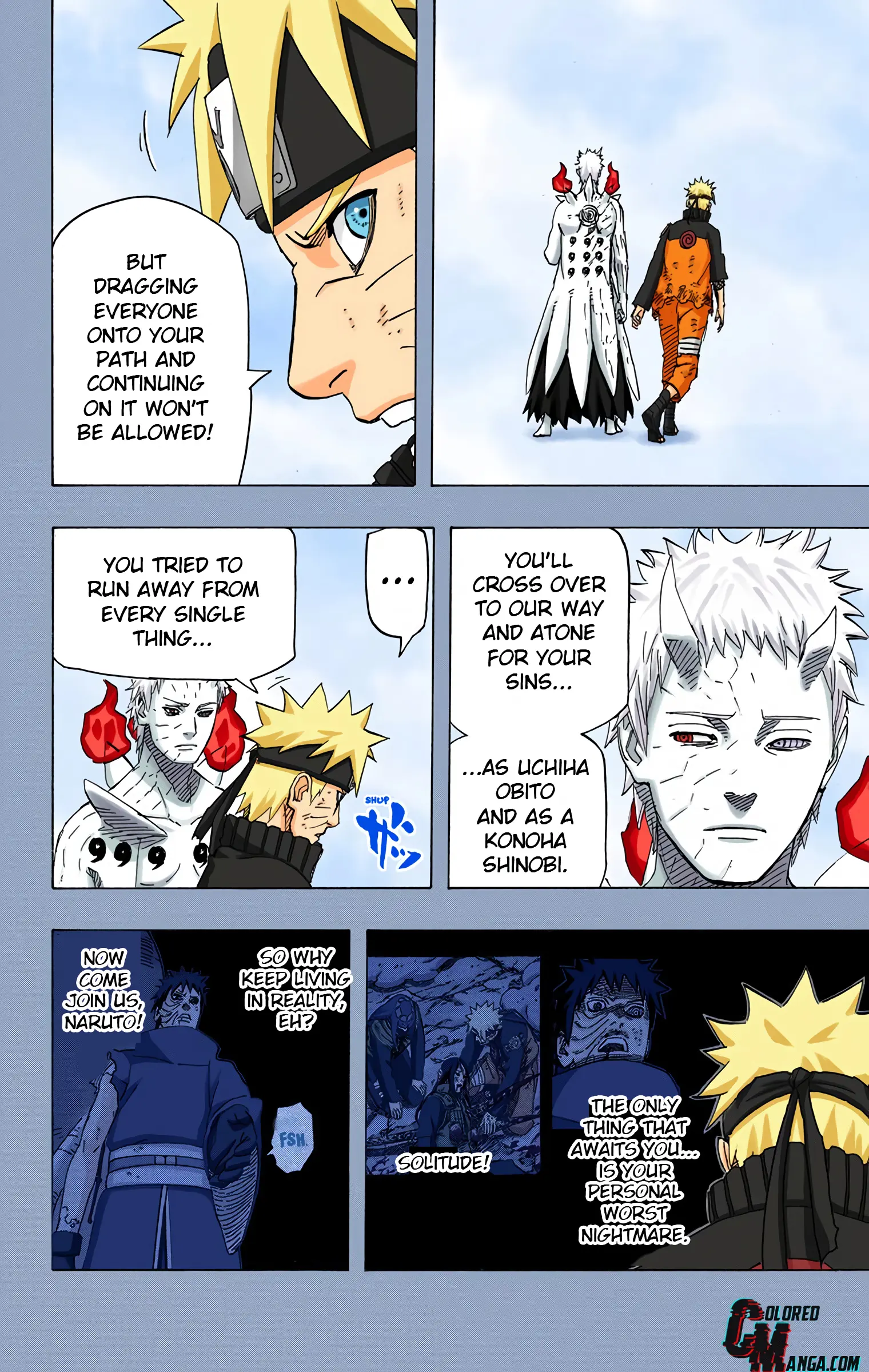 Naruto Colored Manga Online, chapter 653, page 16