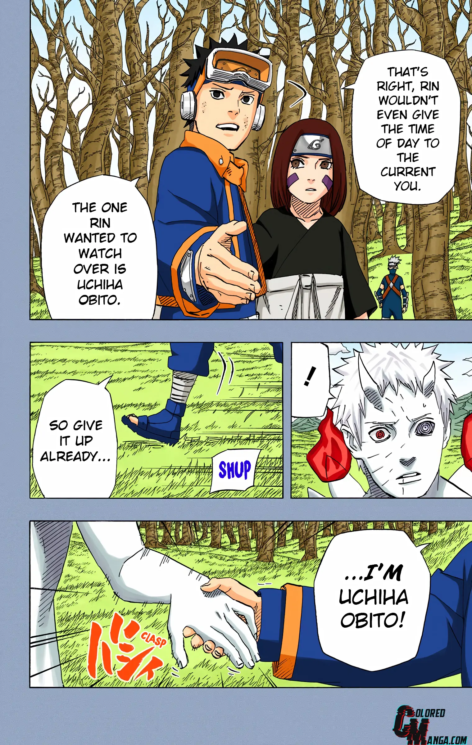 Naruto Colored Manga Online, chapter 654, page 8