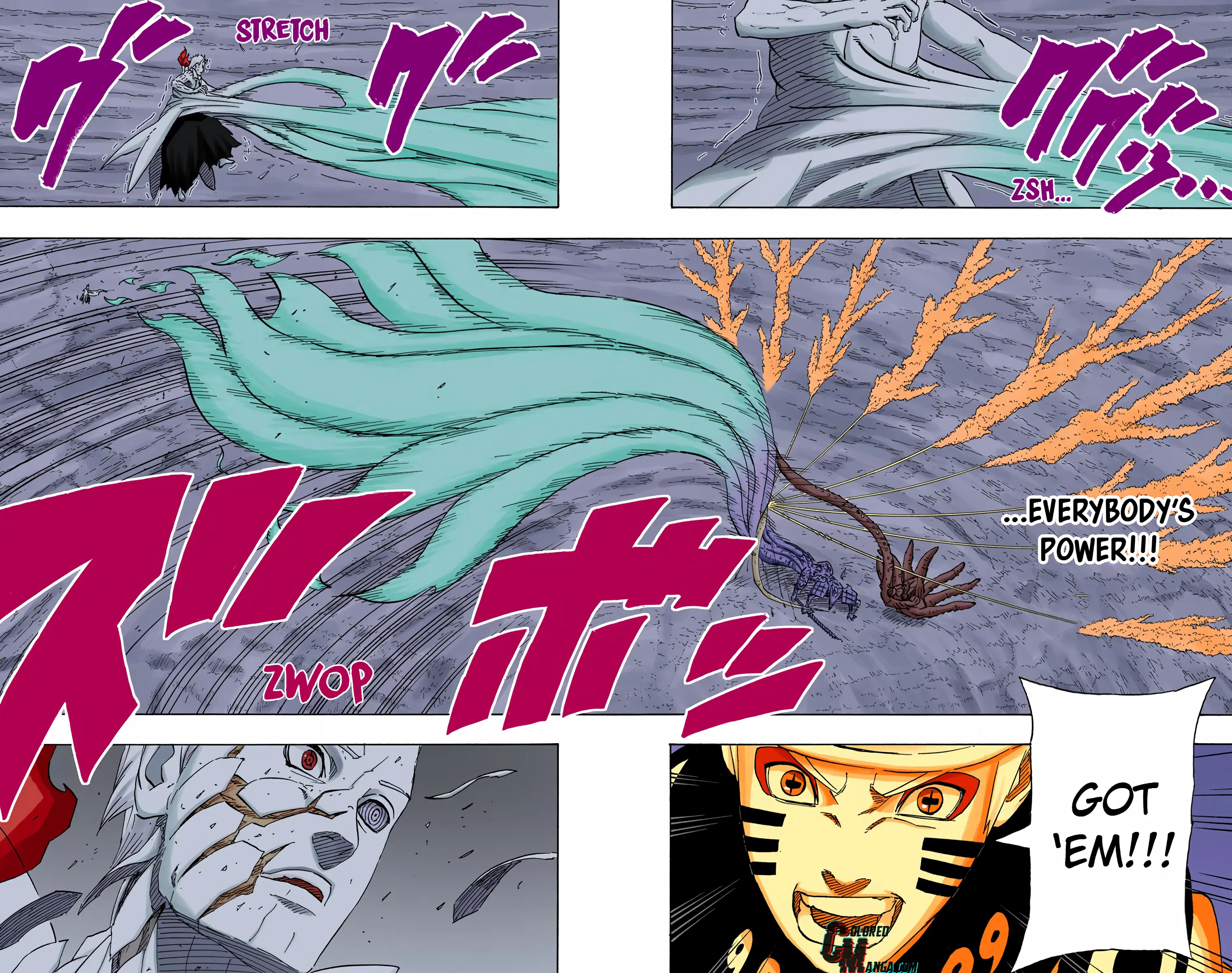 Naruto Colored Manga Online, chapter 654, page 12