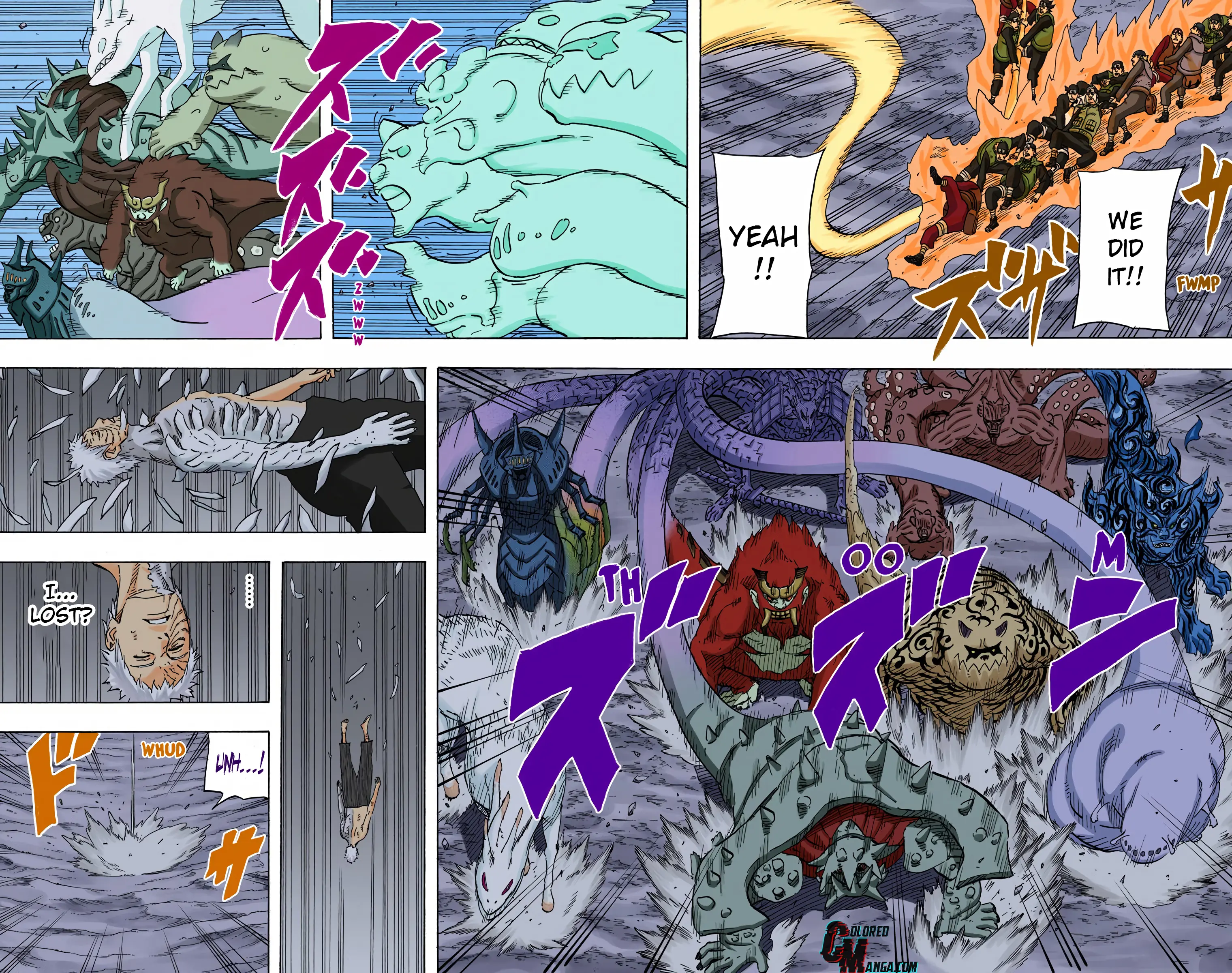 Naruto Colored Manga Online, chapter 654, page 13