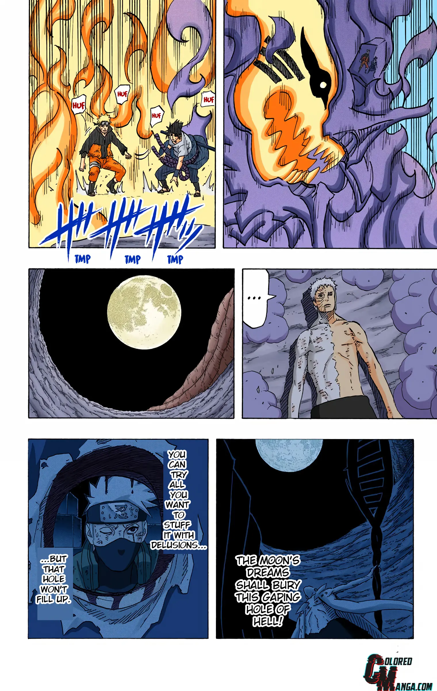 Naruto Colored Manga Online, chapter 654, page 14