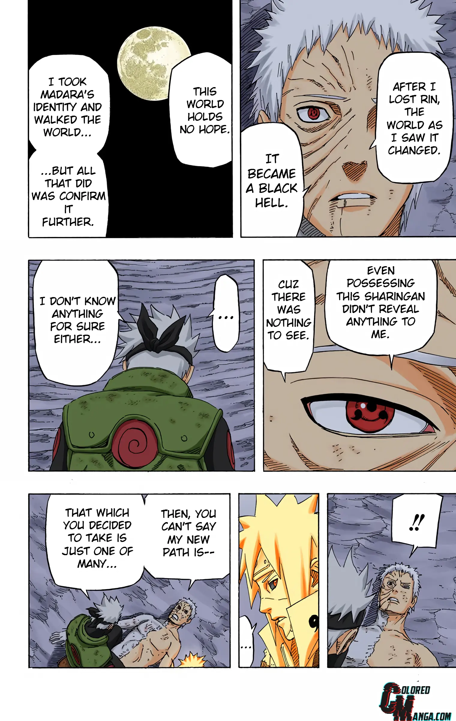 Naruto Colored Manga Online, chapter 655, page 10