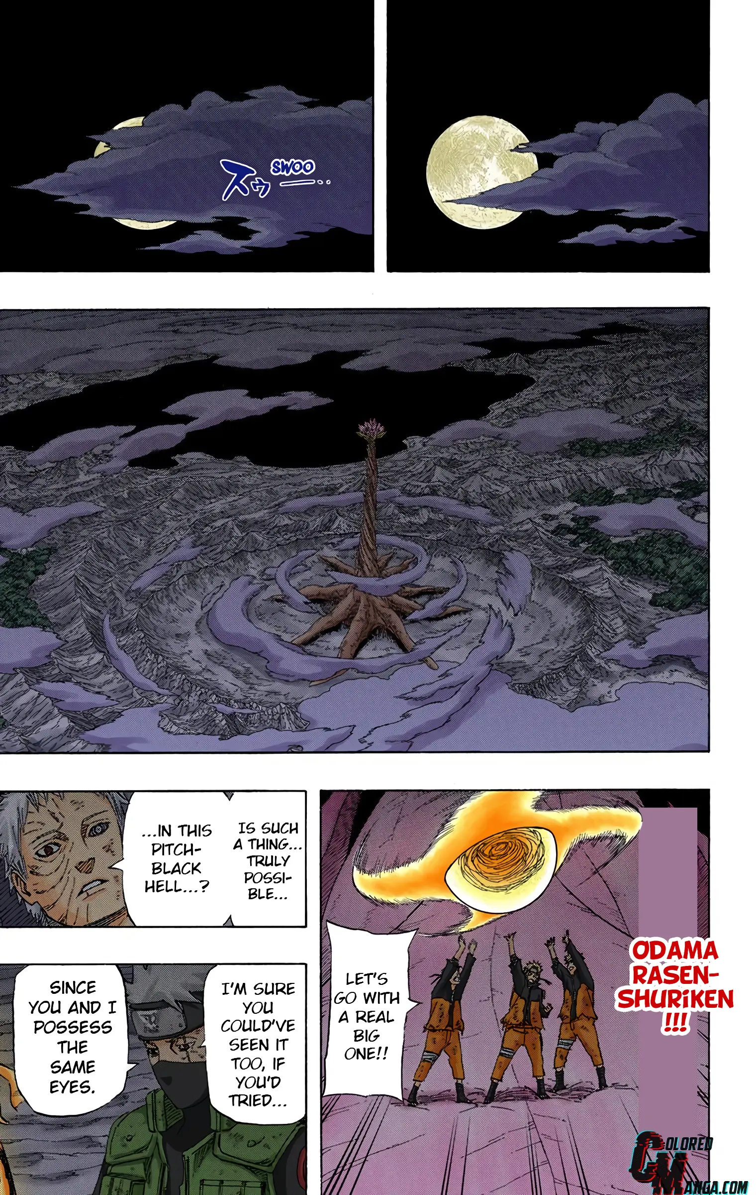 Naruto Colored Manga Online, chapter 655, page 15