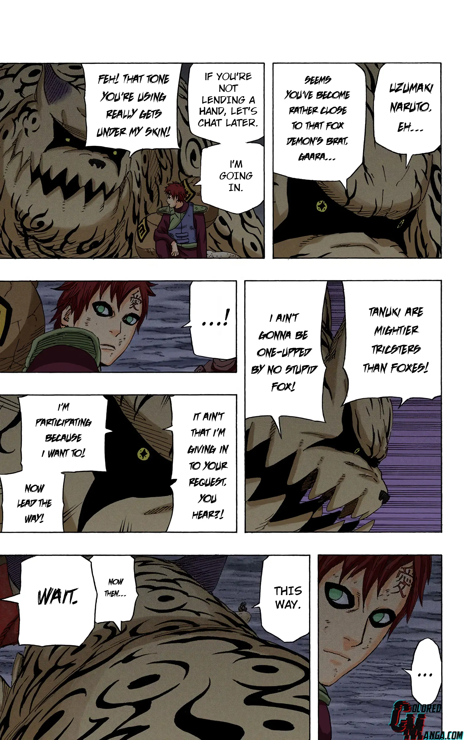 Naruto Colored Manga Online, chapter 656, page 5
