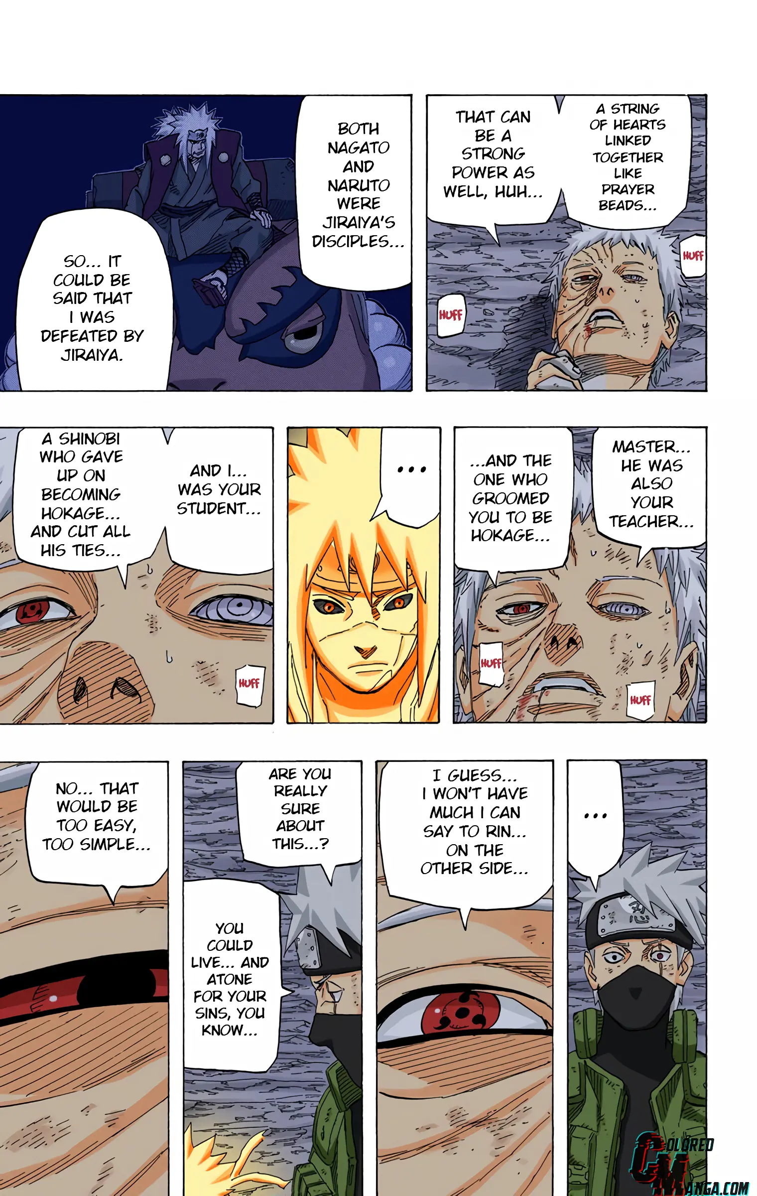 Naruto Colored Manga Online, chapter 656, page 13