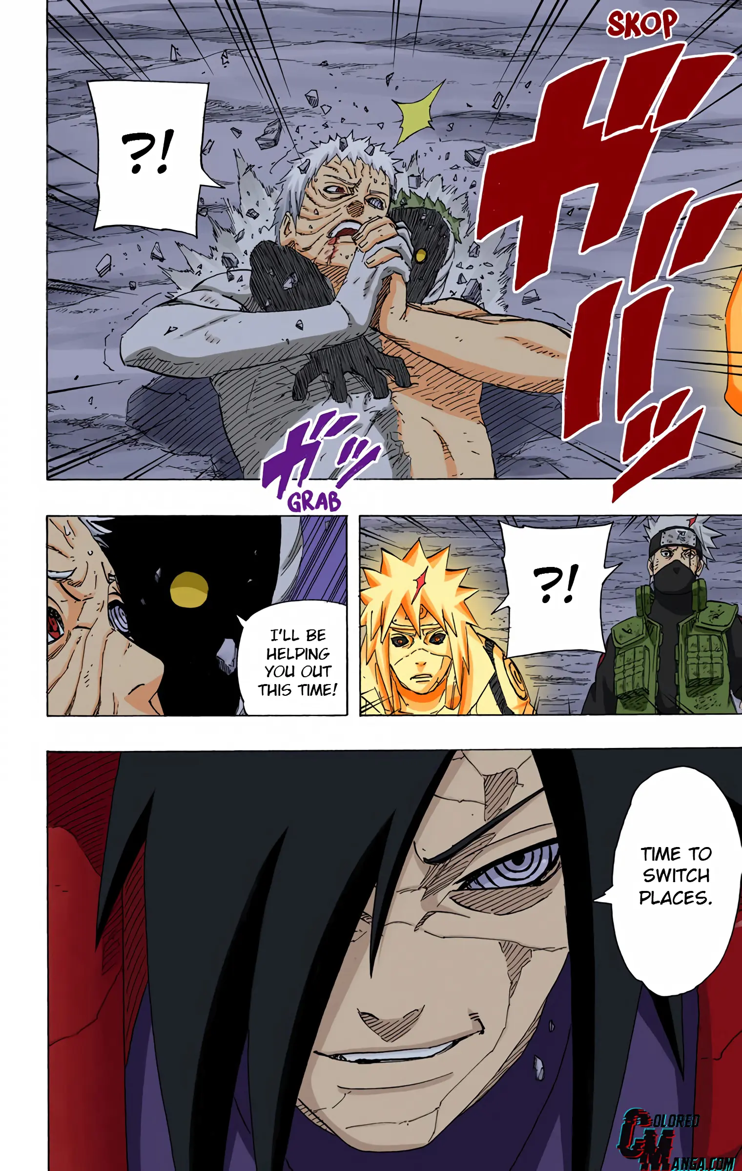 Naruto Colored Manga Online, chapter 656, page 14