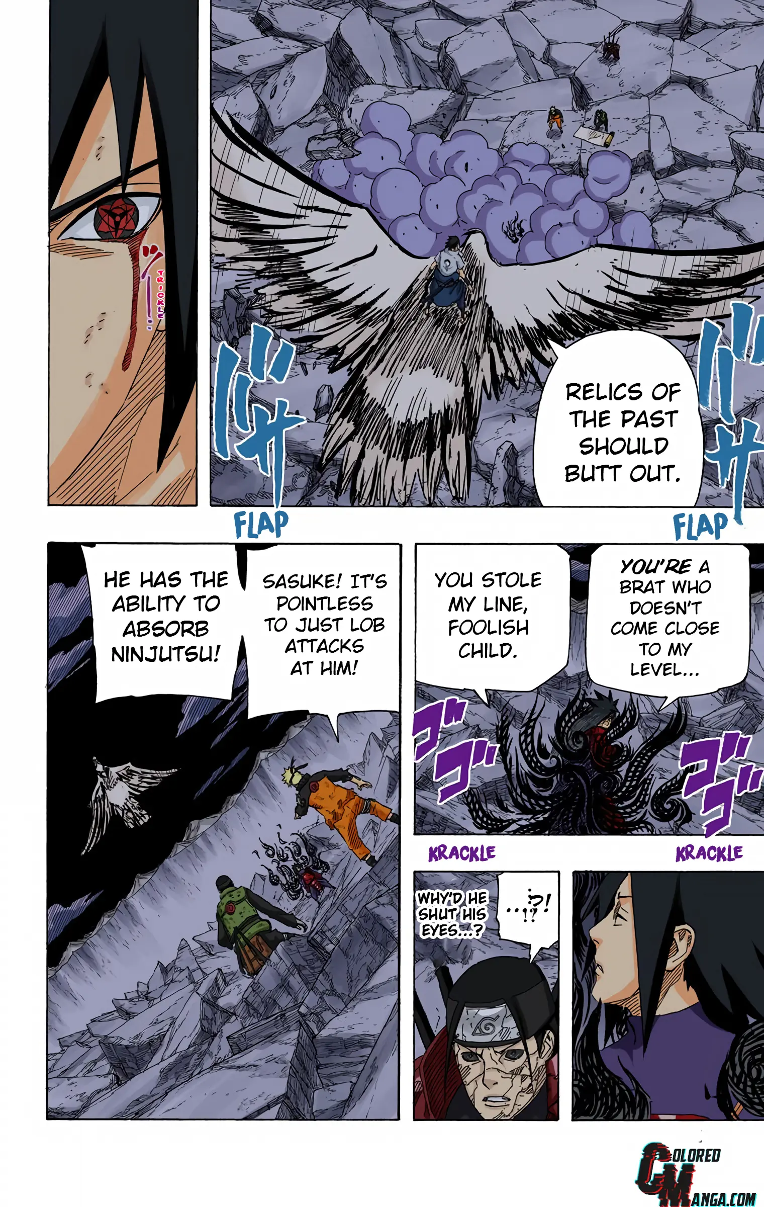 Naruto Colored Manga Online, chapter 657, page 2