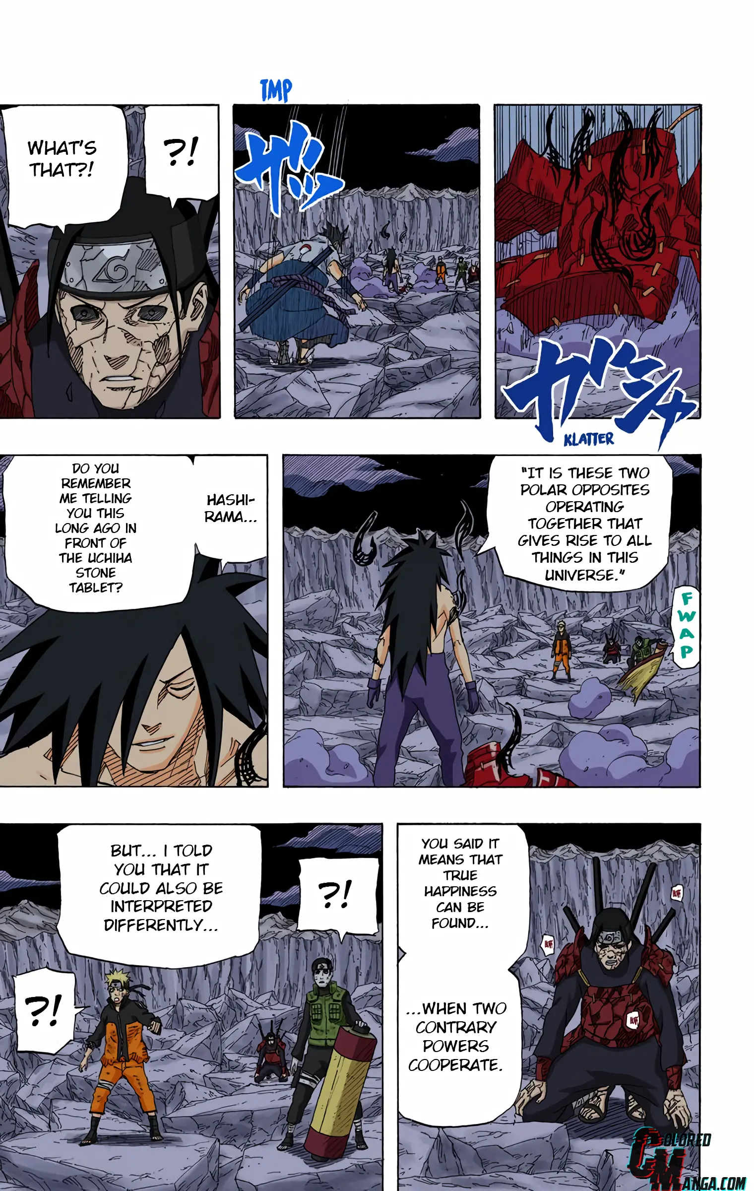 Naruto Colored Manga Online, chapter 657, page 3