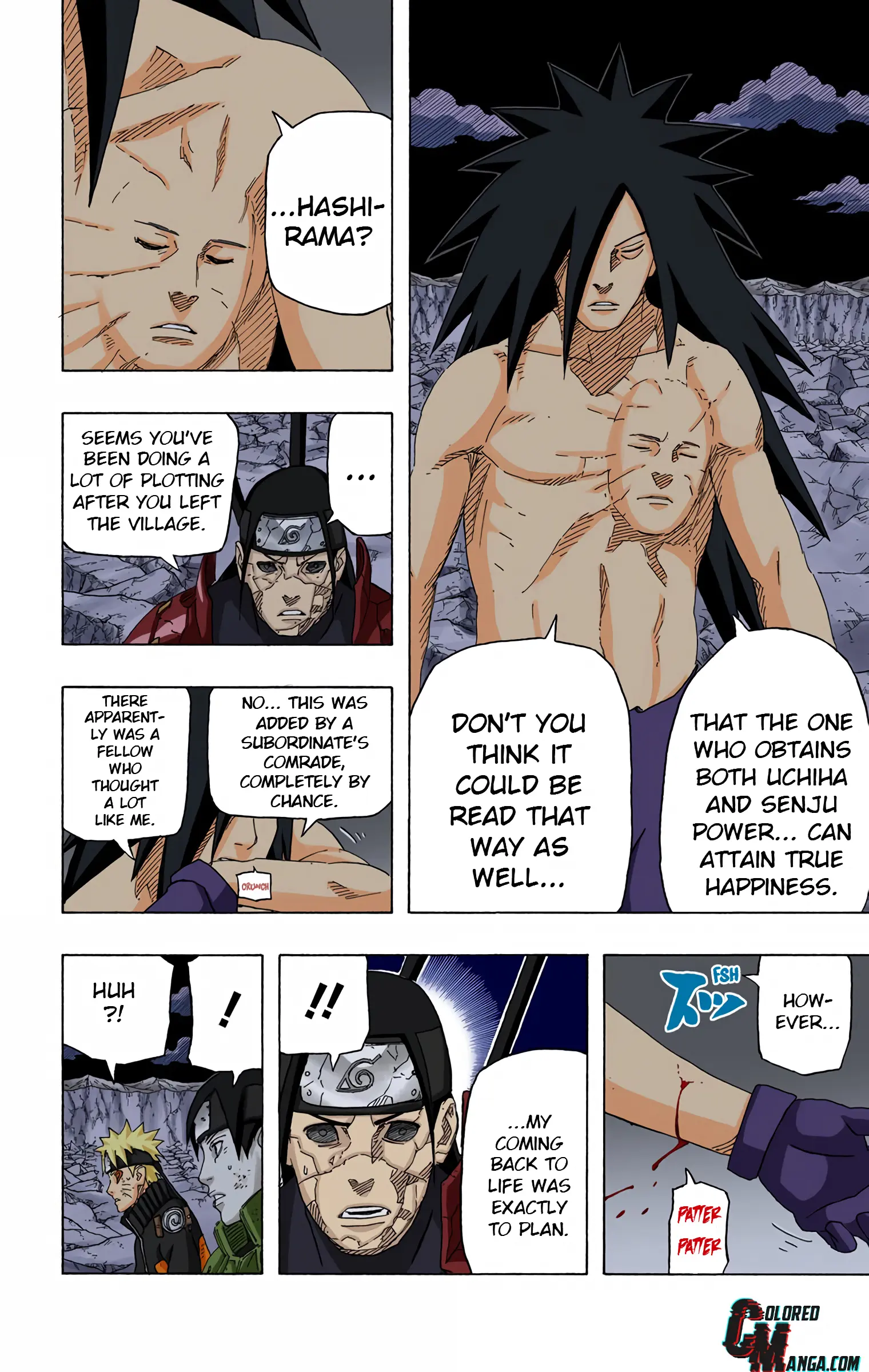 Naruto Colored Manga Online, chapter 657, page 4