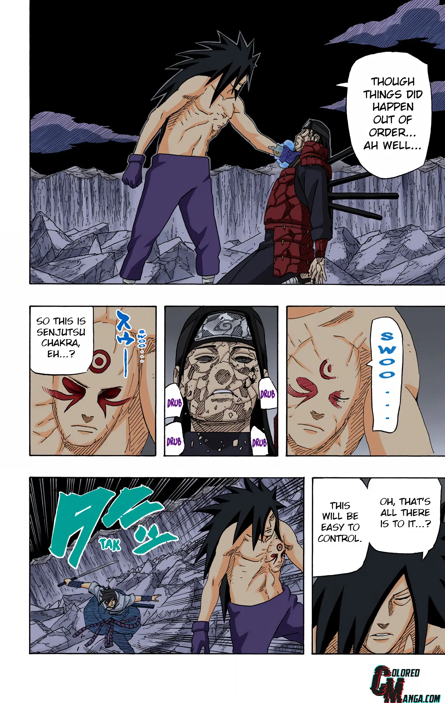 Naruto Colored Manga Online, chapter 657, page 6