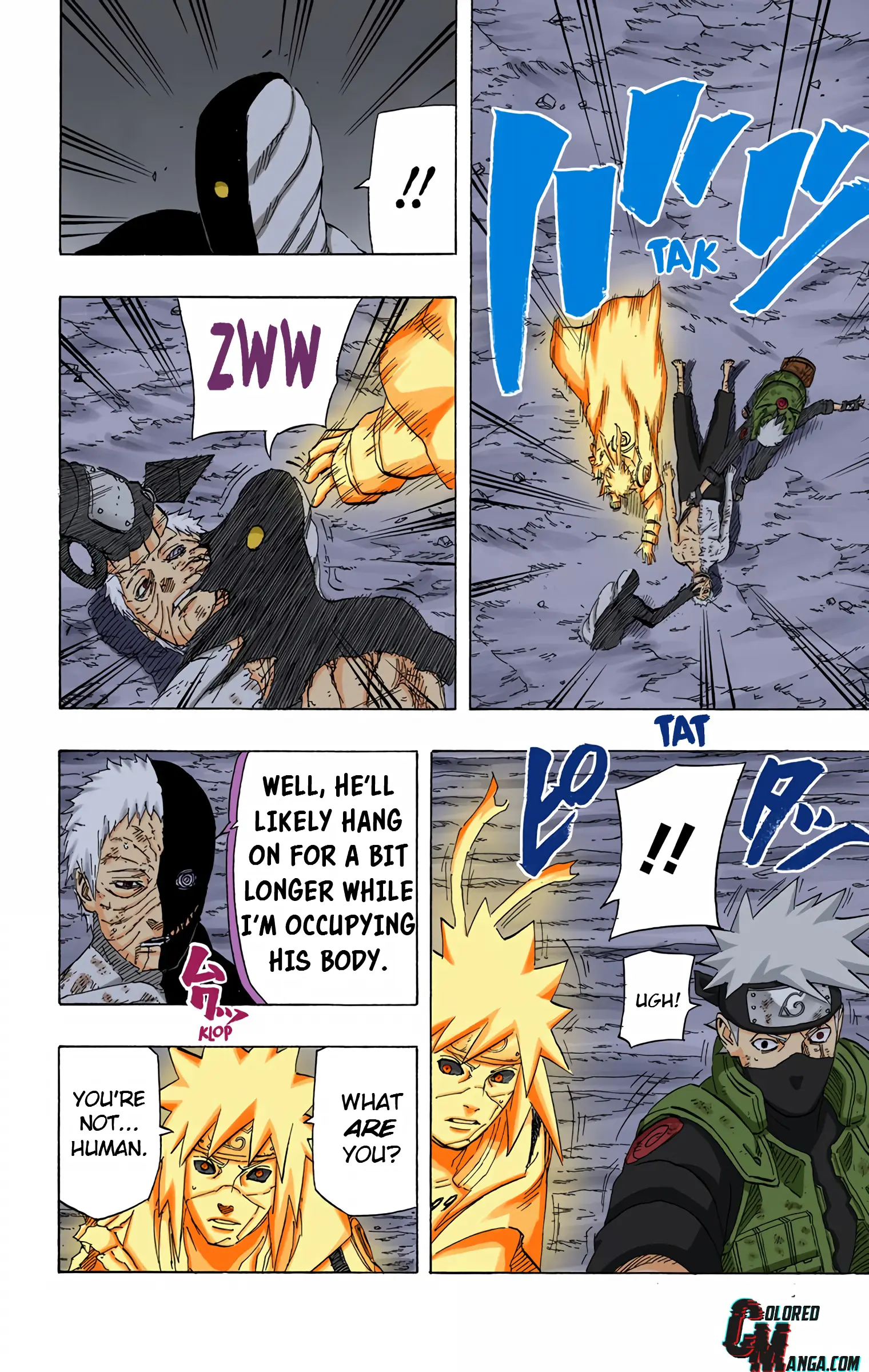 Naruto Colored Manga Online, chapter 657, page 10