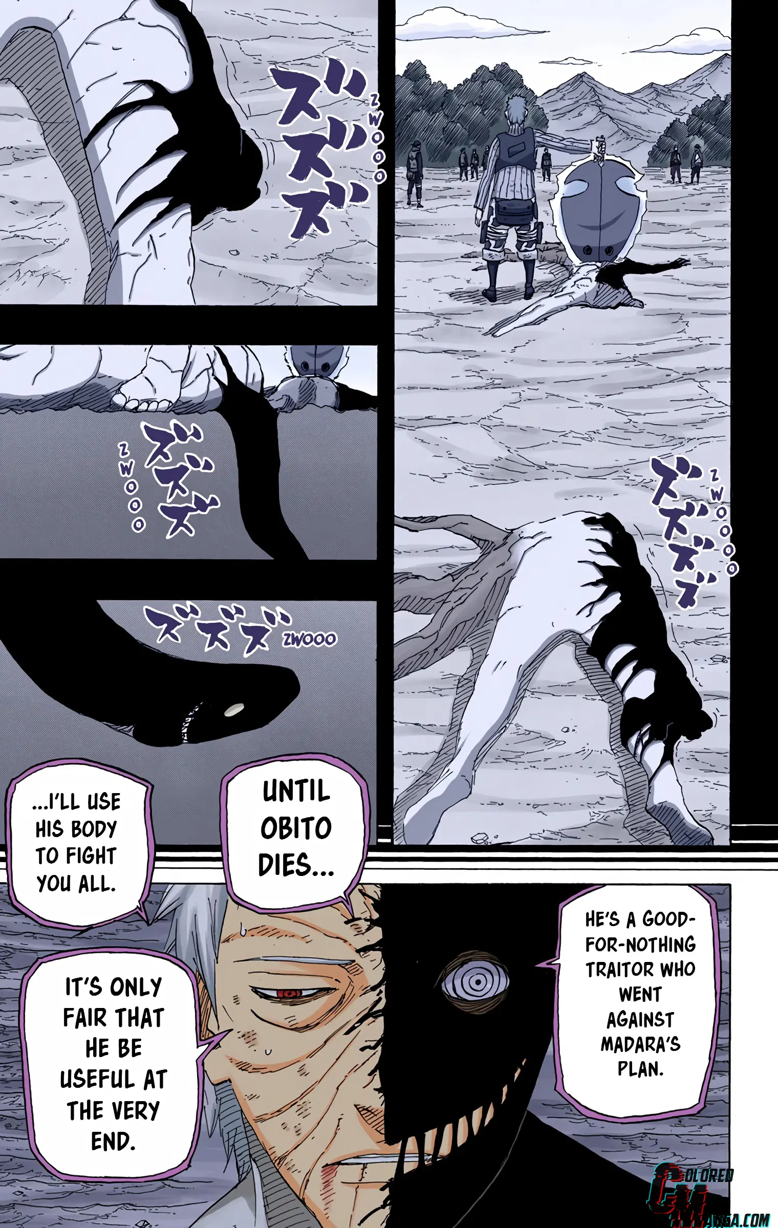 Naruto Colored Manga Online, chapter 657, page 13