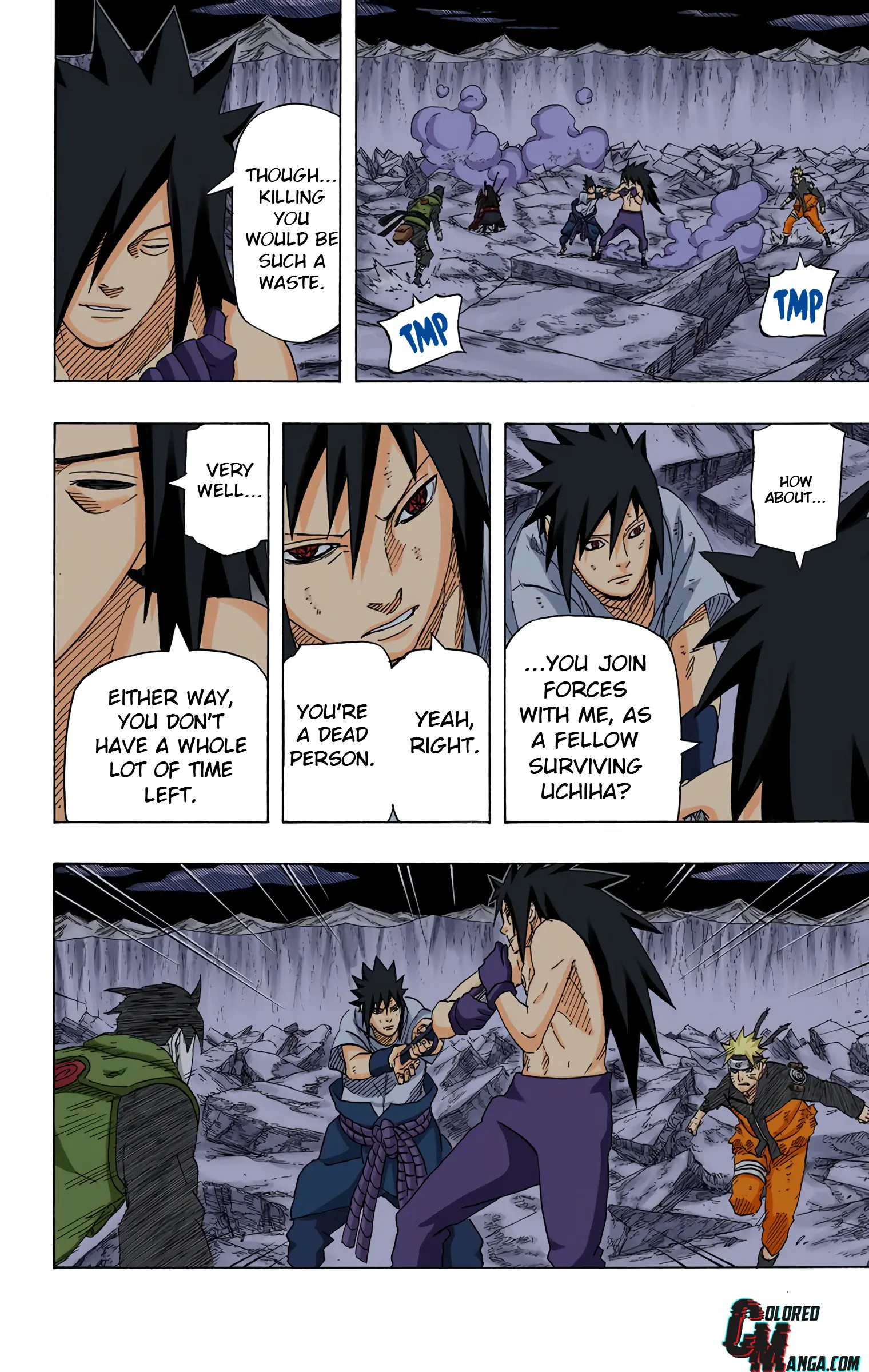 Naruto Colored Manga Online, chapter 657, page 14