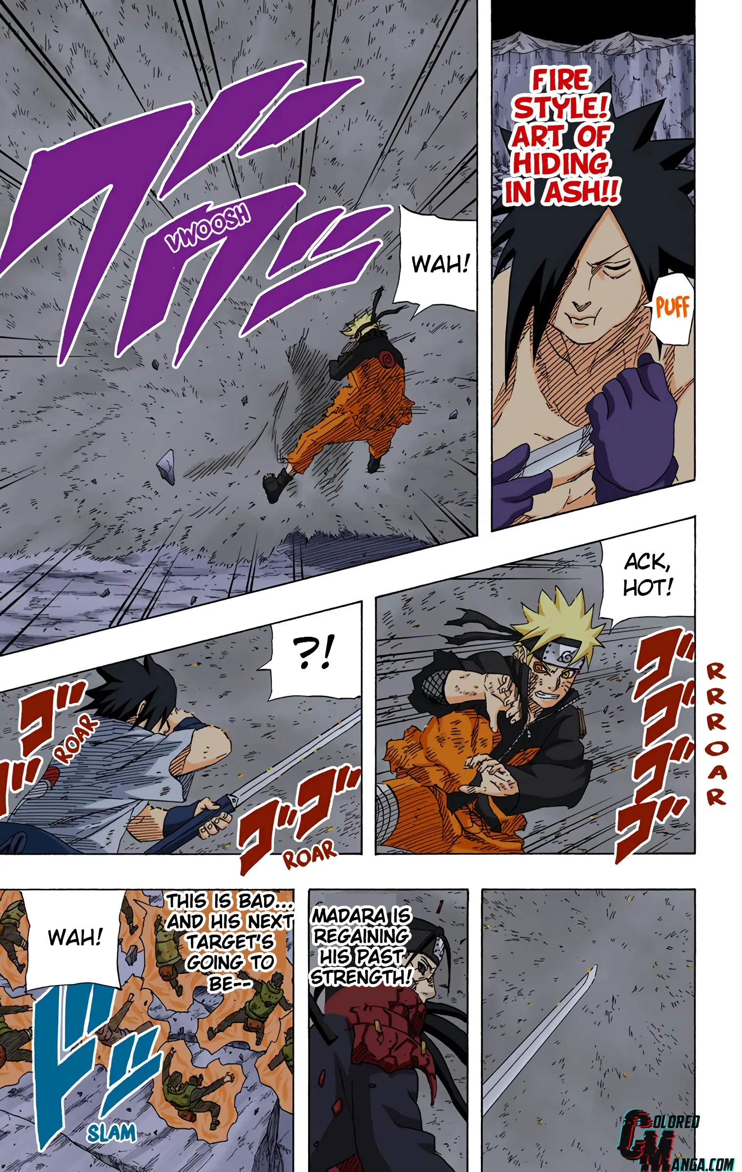 Naruto Colored Manga Online, chapter 657, page 15