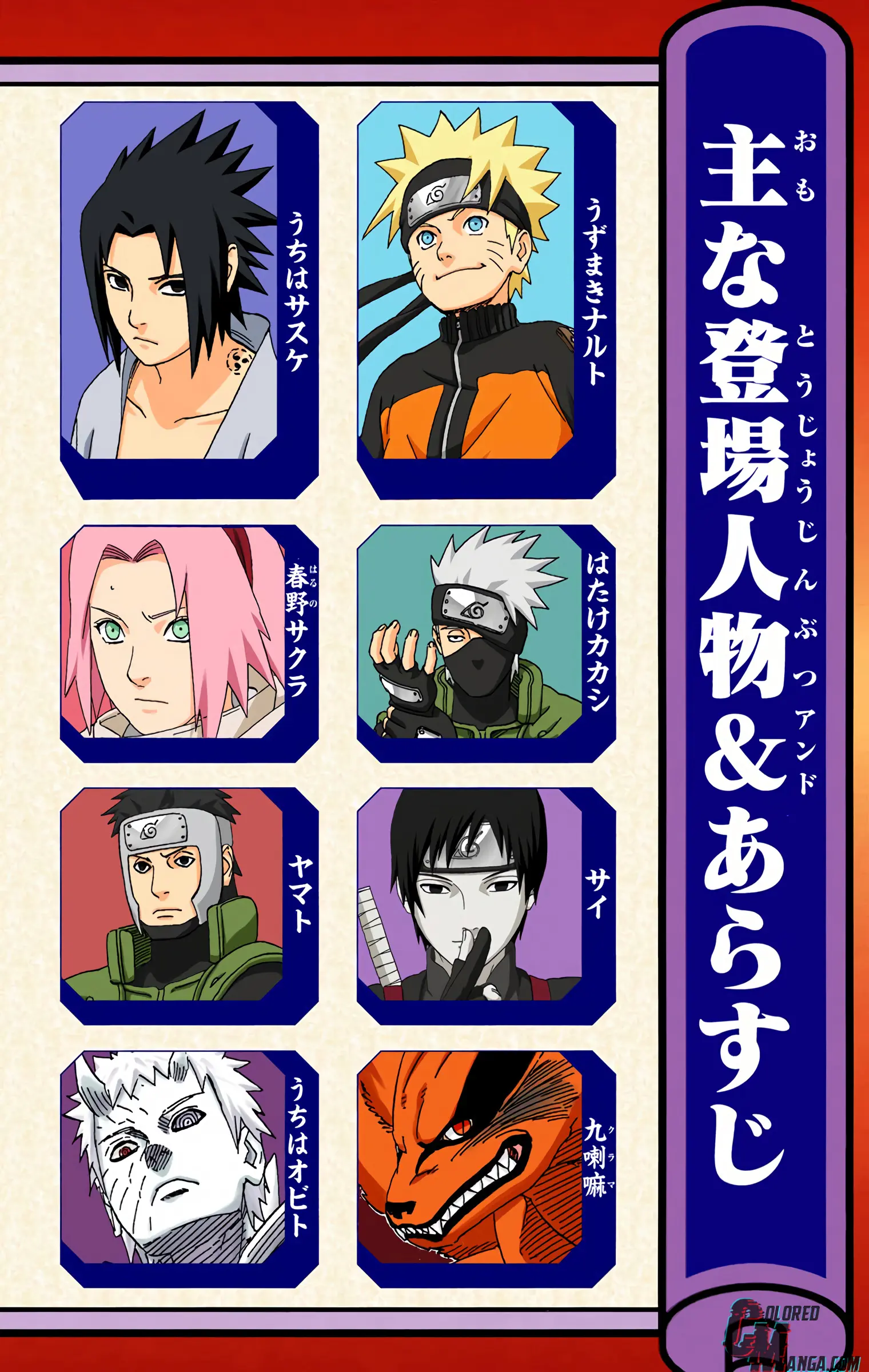Naruto Colored Manga Online, chapter 658, page 4