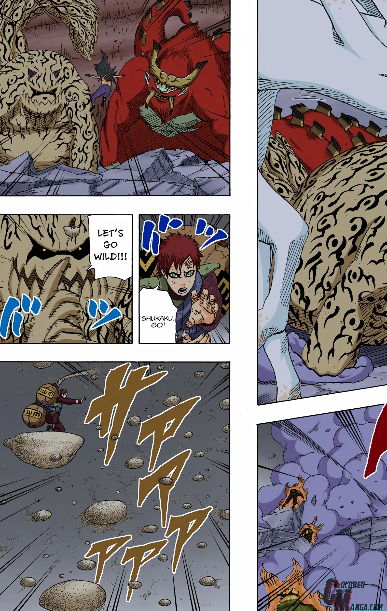 Naruto Colored Manga Online, chapter 658, page 9