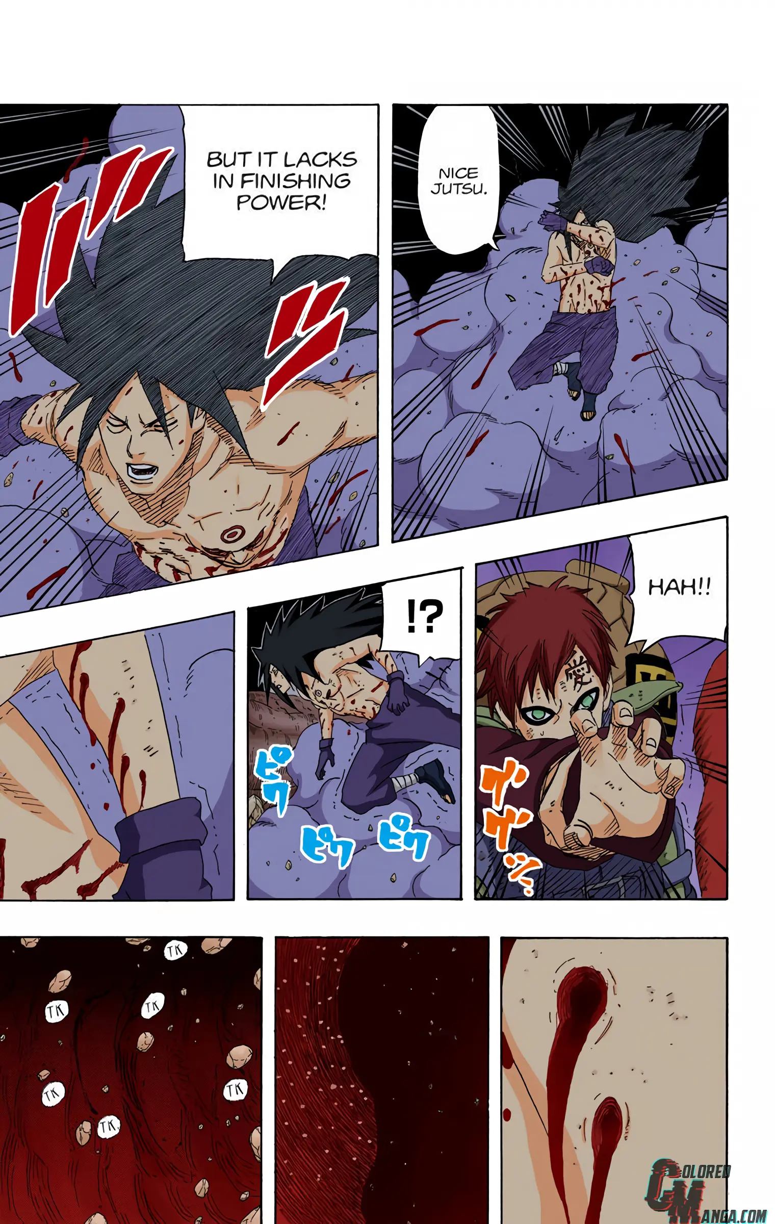 Naruto Colored Manga Online, chapter 658, page 11